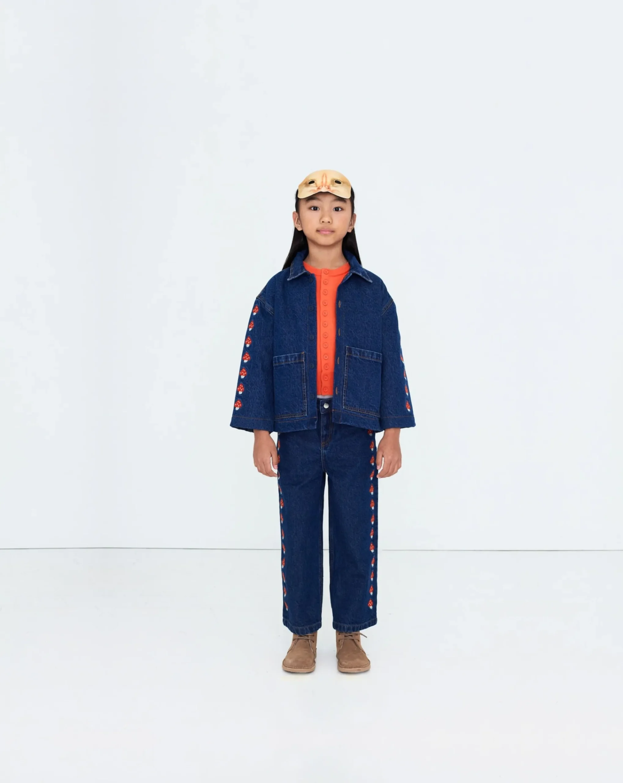 Denin uniseks jeans blauw