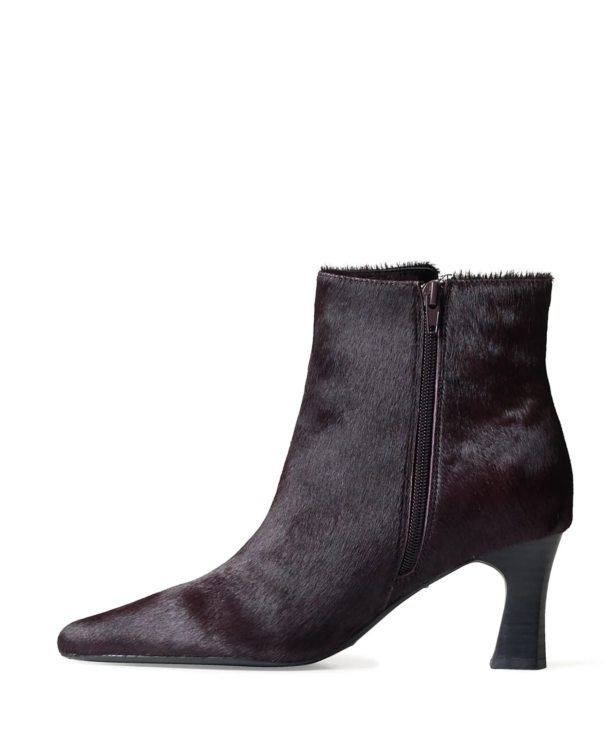 Desma dames enkellaarzen bordeaux