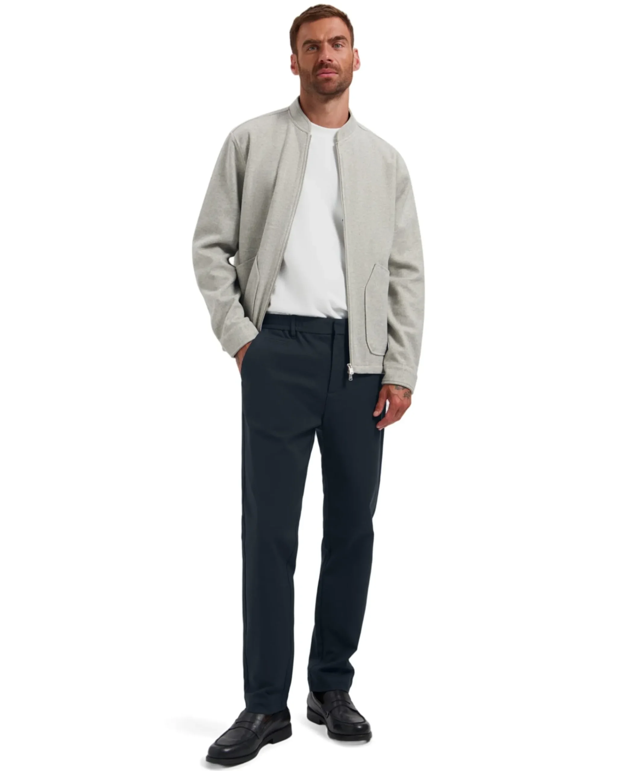 DS_Logan Double Face heren broek blauw