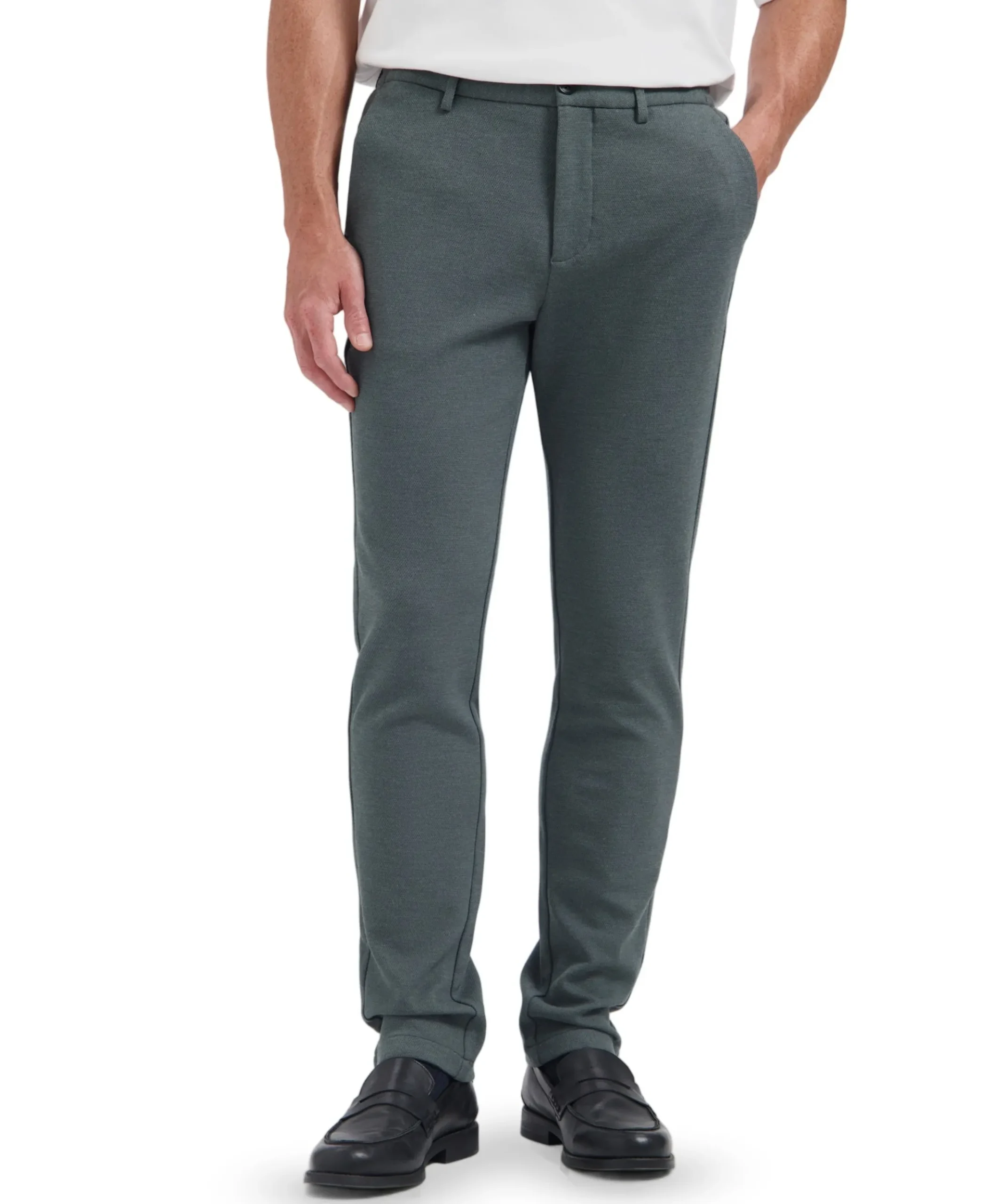 DS_Marlon Pique Chino heren broek grijs