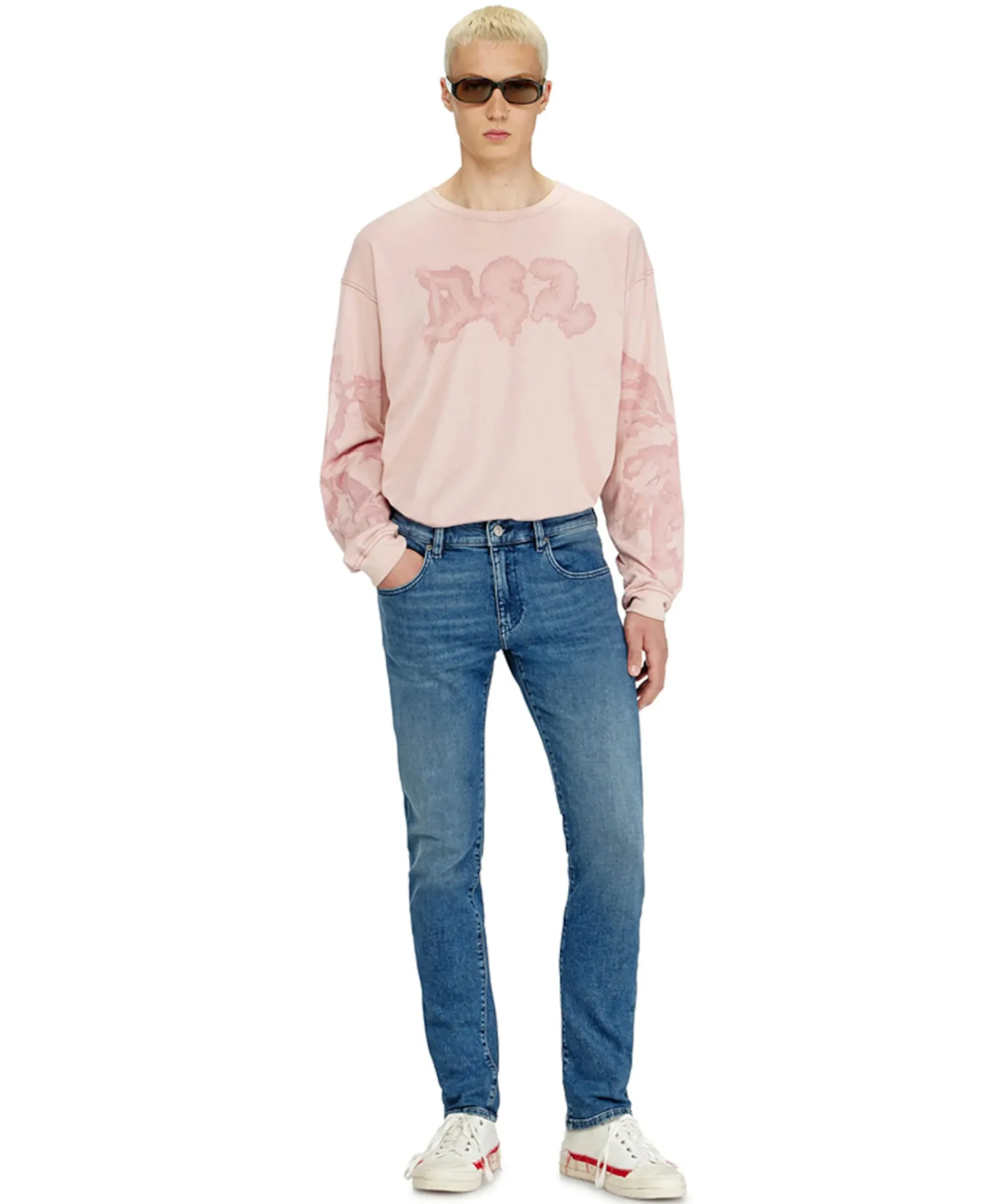 2019 D-STRUKT heren jeans blauw