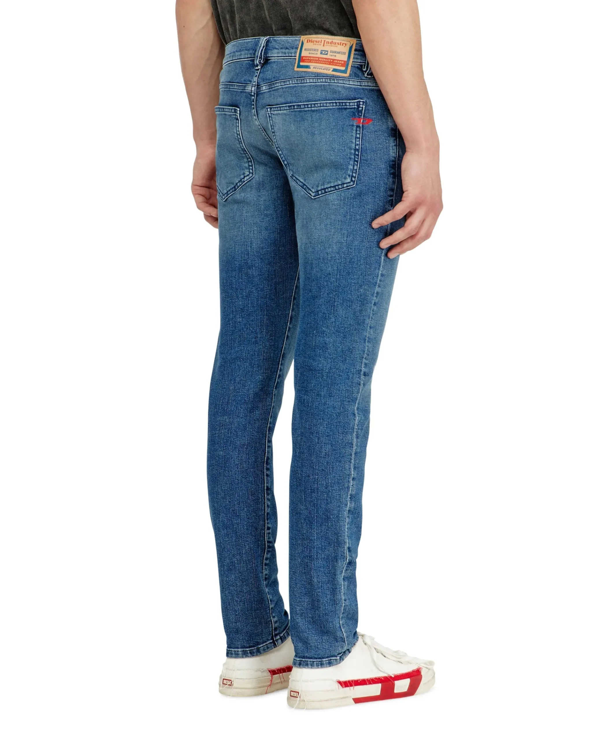 2019 D-STRUKT heren jeans blauw