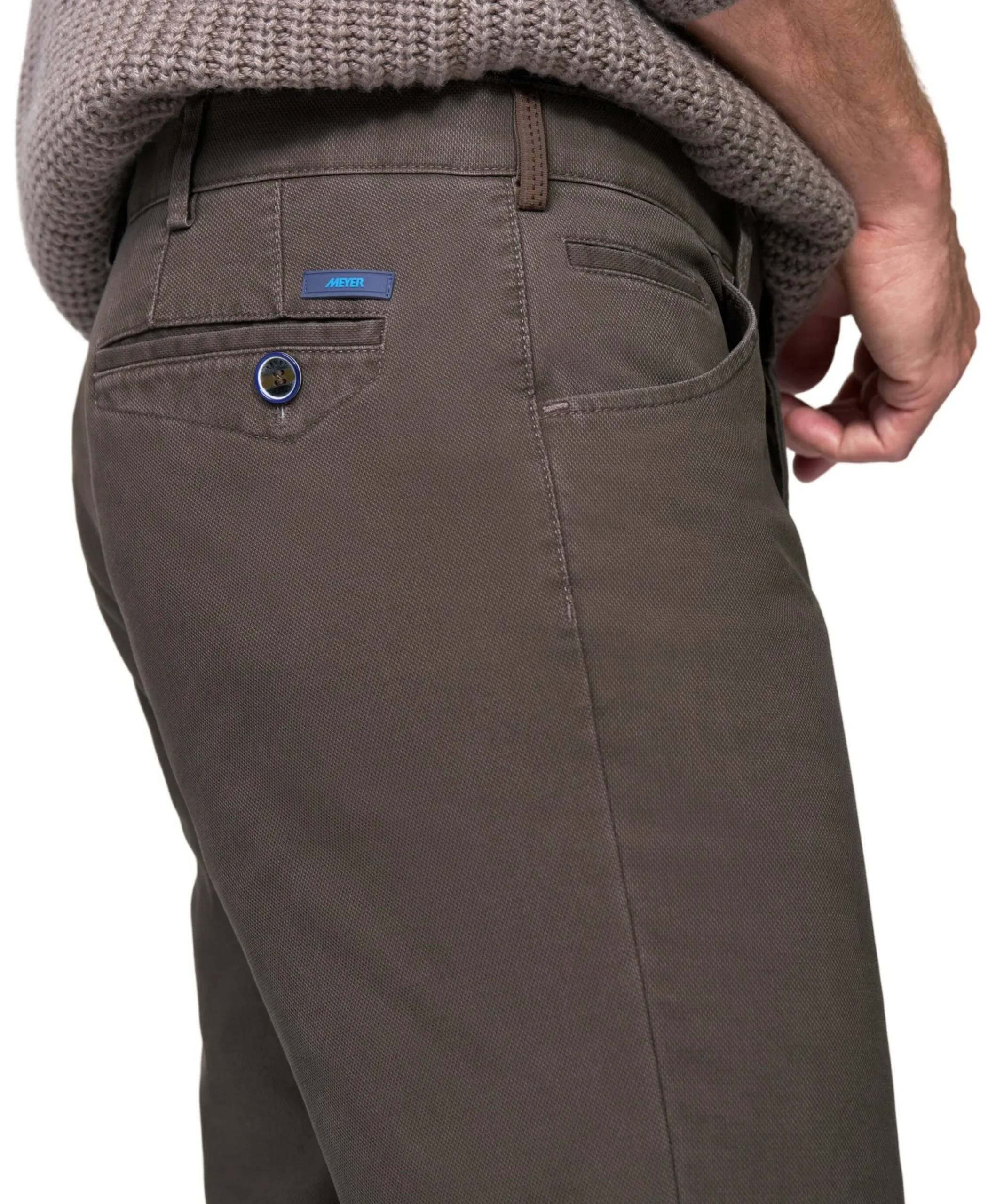 DUBLIN Art.9-3009 heren pantalon bruin