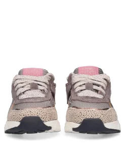 Duuk Dash meisjes sneakers beige