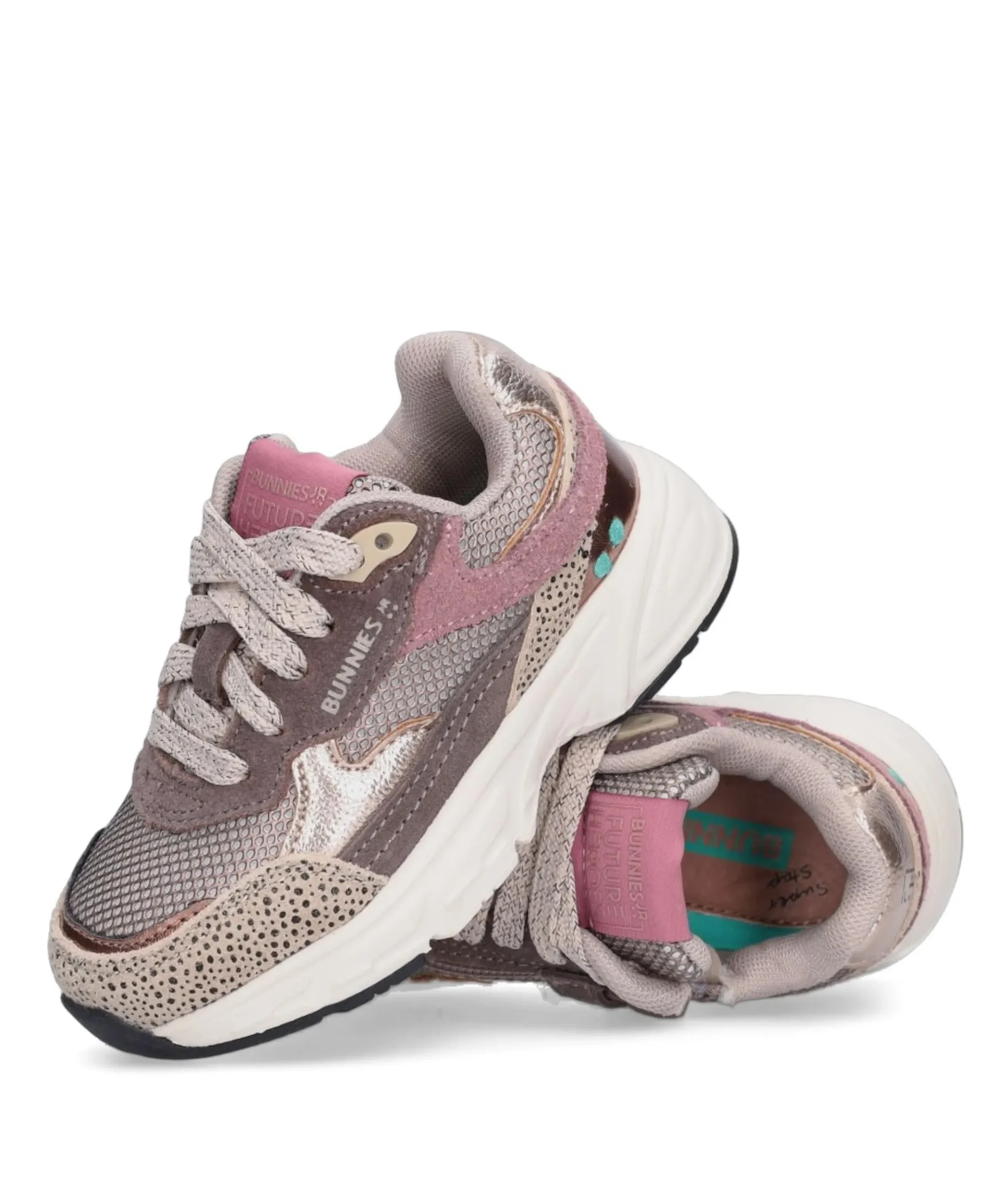 Duuk Dash meisjes sneakers beige