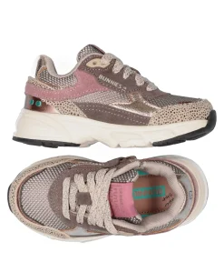 Duuk Dash meisjes sneakers beige