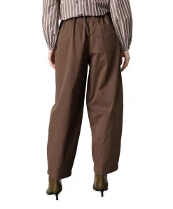 EDITH-PA dames broek bruin