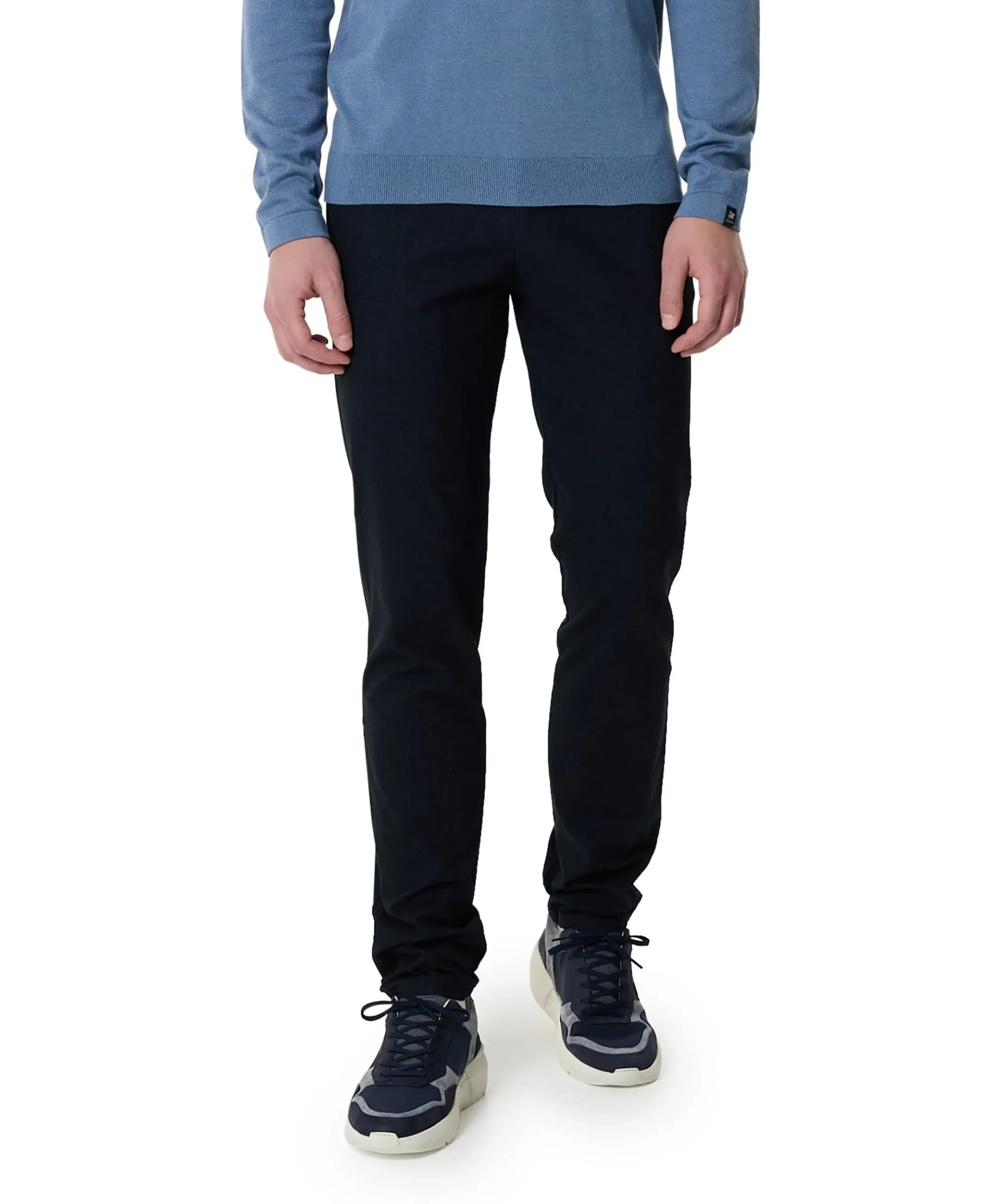 Elegance Chino Collection heren broek blauw