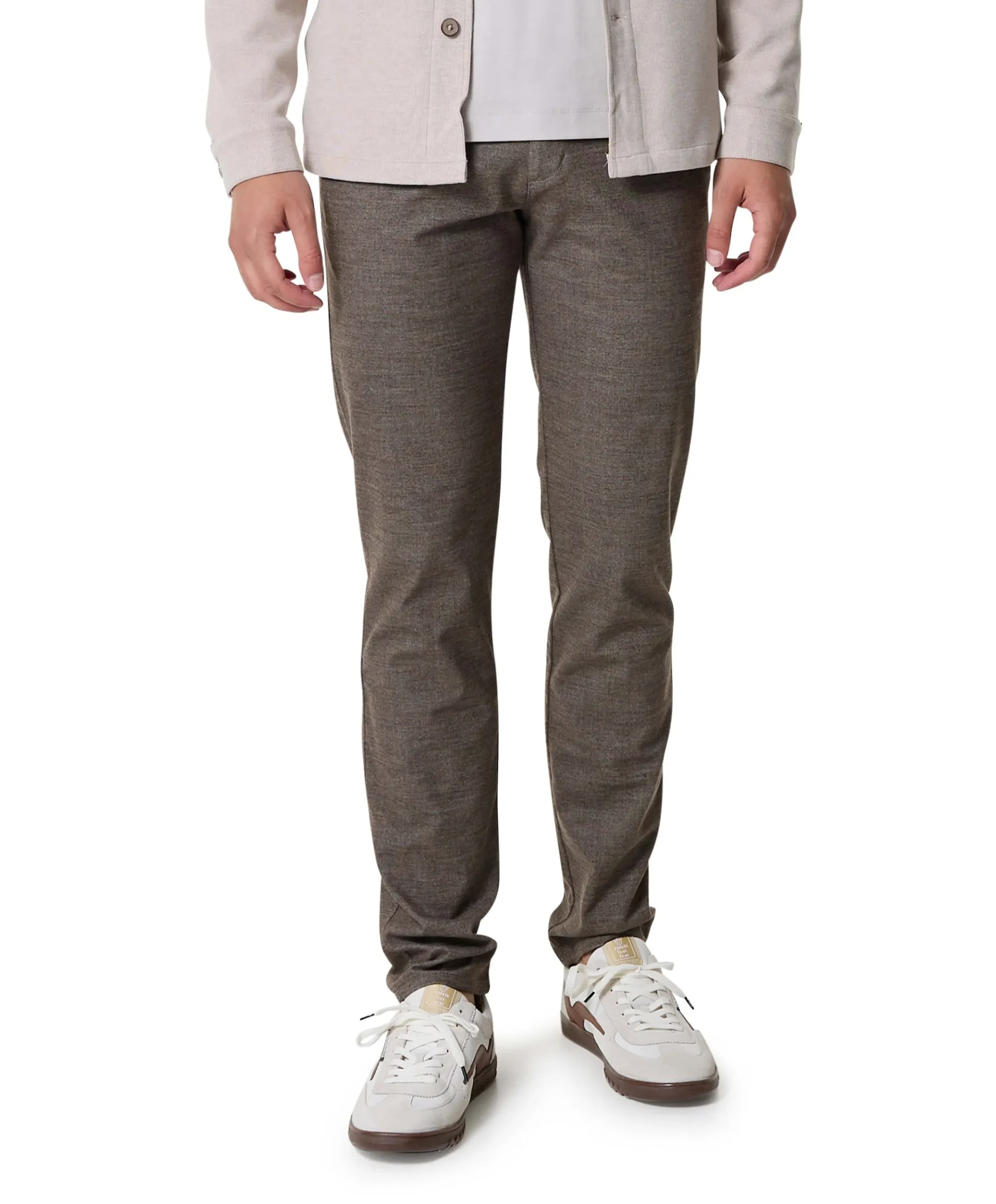 Elegance Chino Collection heren broek bruin