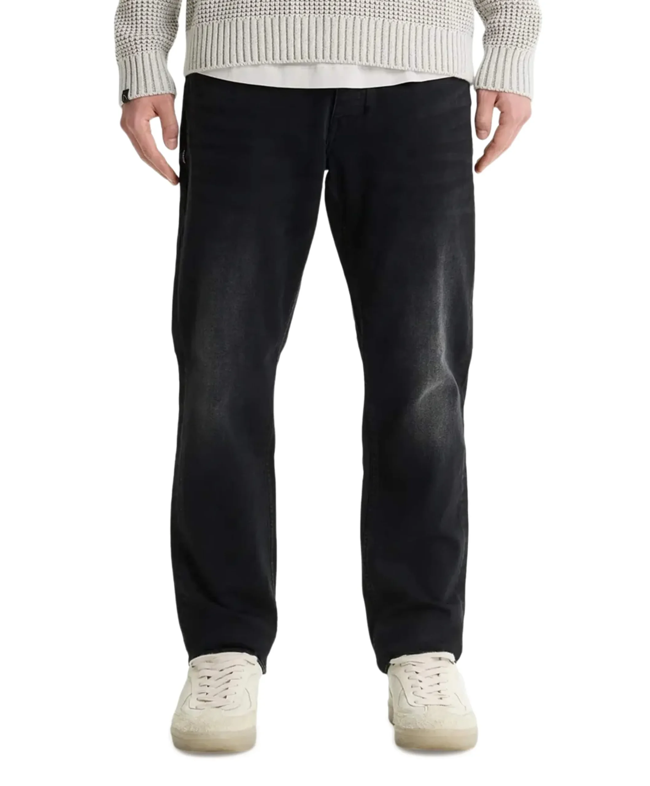 EVAN OBSID heren jeans zwart