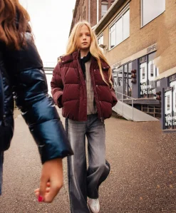 Extra Wide Fit Grey meisjes jeans grijs