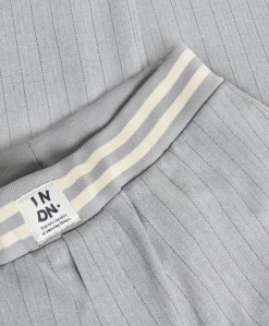 Extra Wide Pinstripe meisjes broek grijs