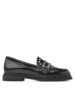 Fae Wylder dames loafers zwart