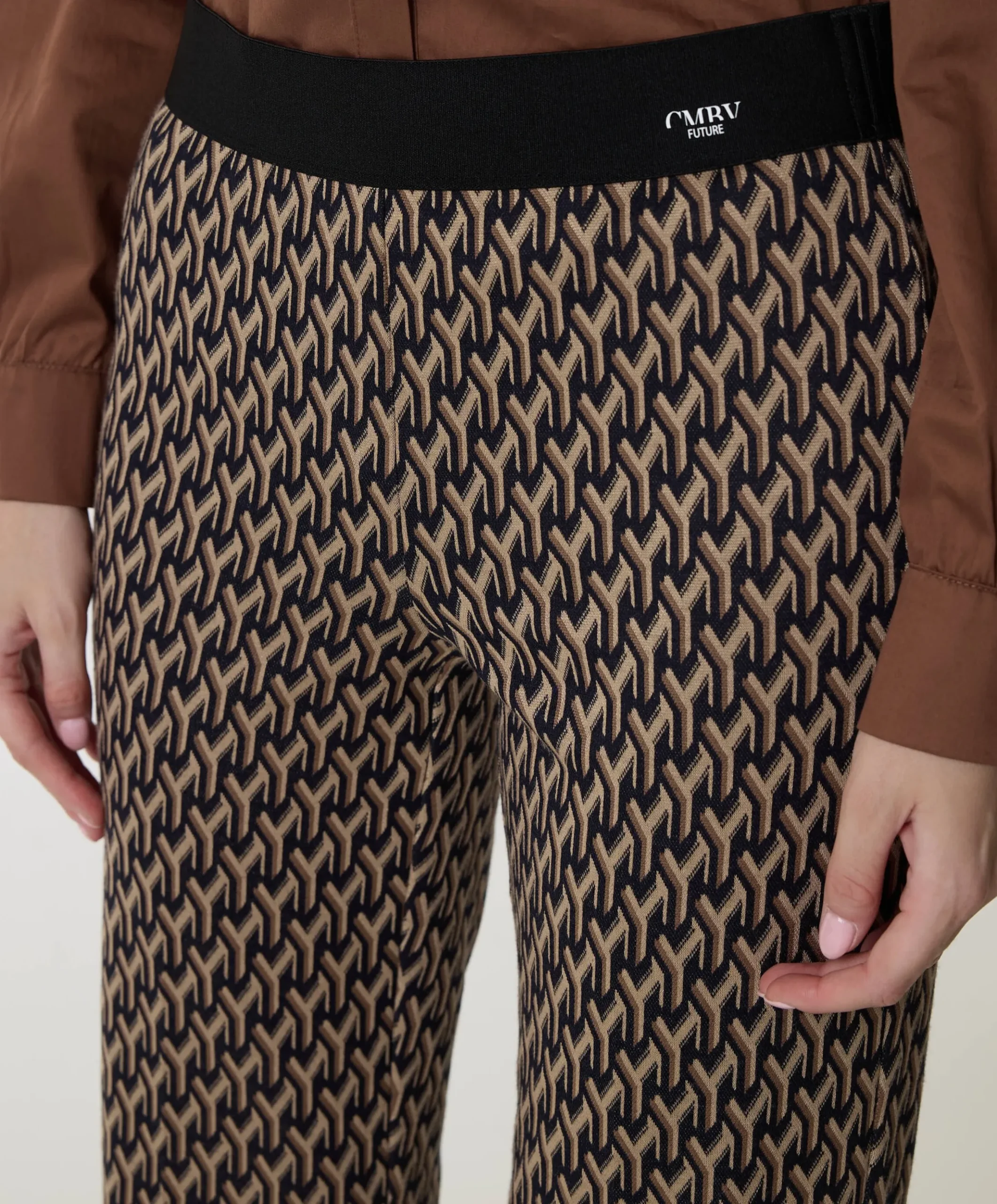 Faith dames broek bruin