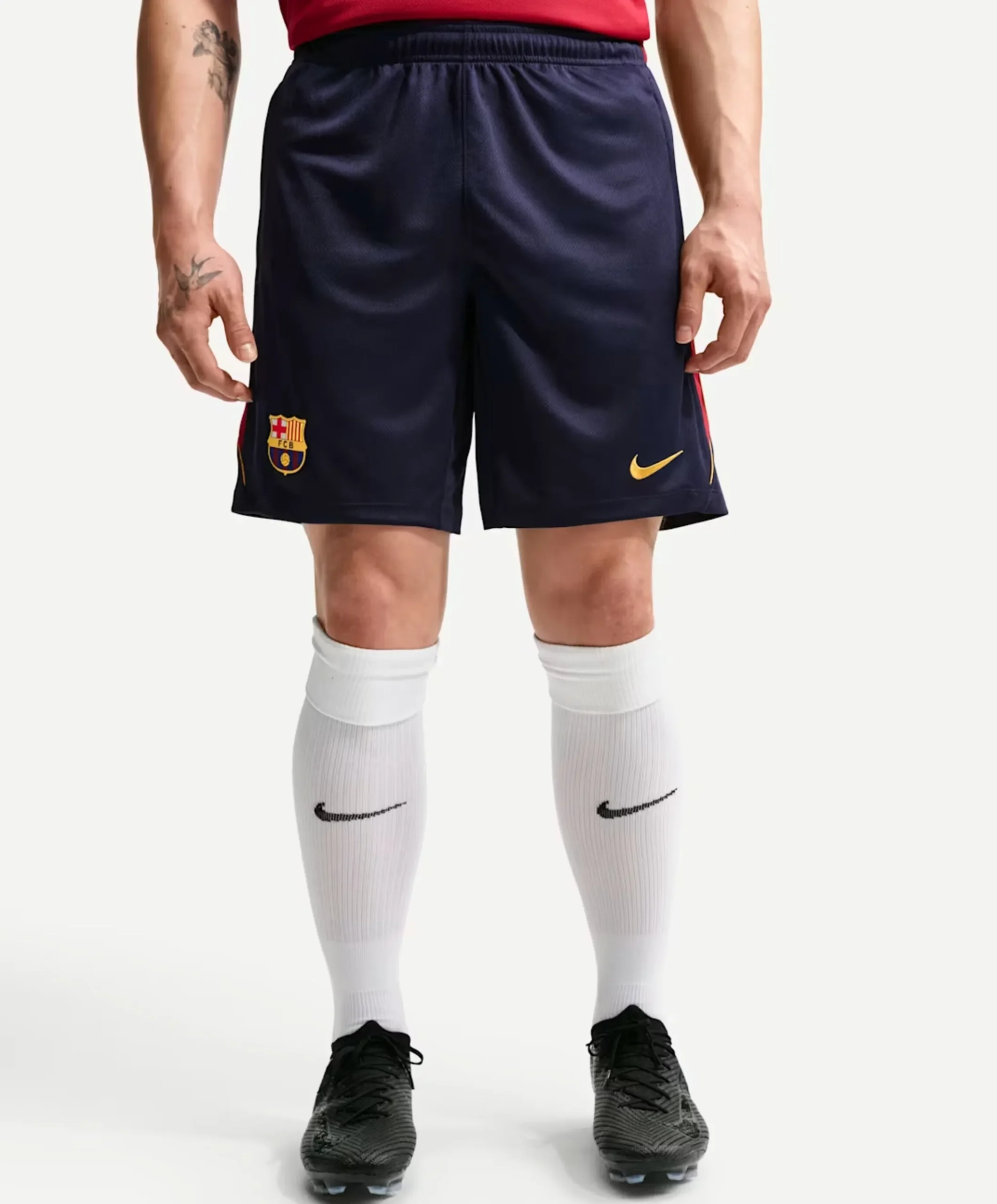 Fcb M Nk Df Strk Short Kz heren shorts blauw