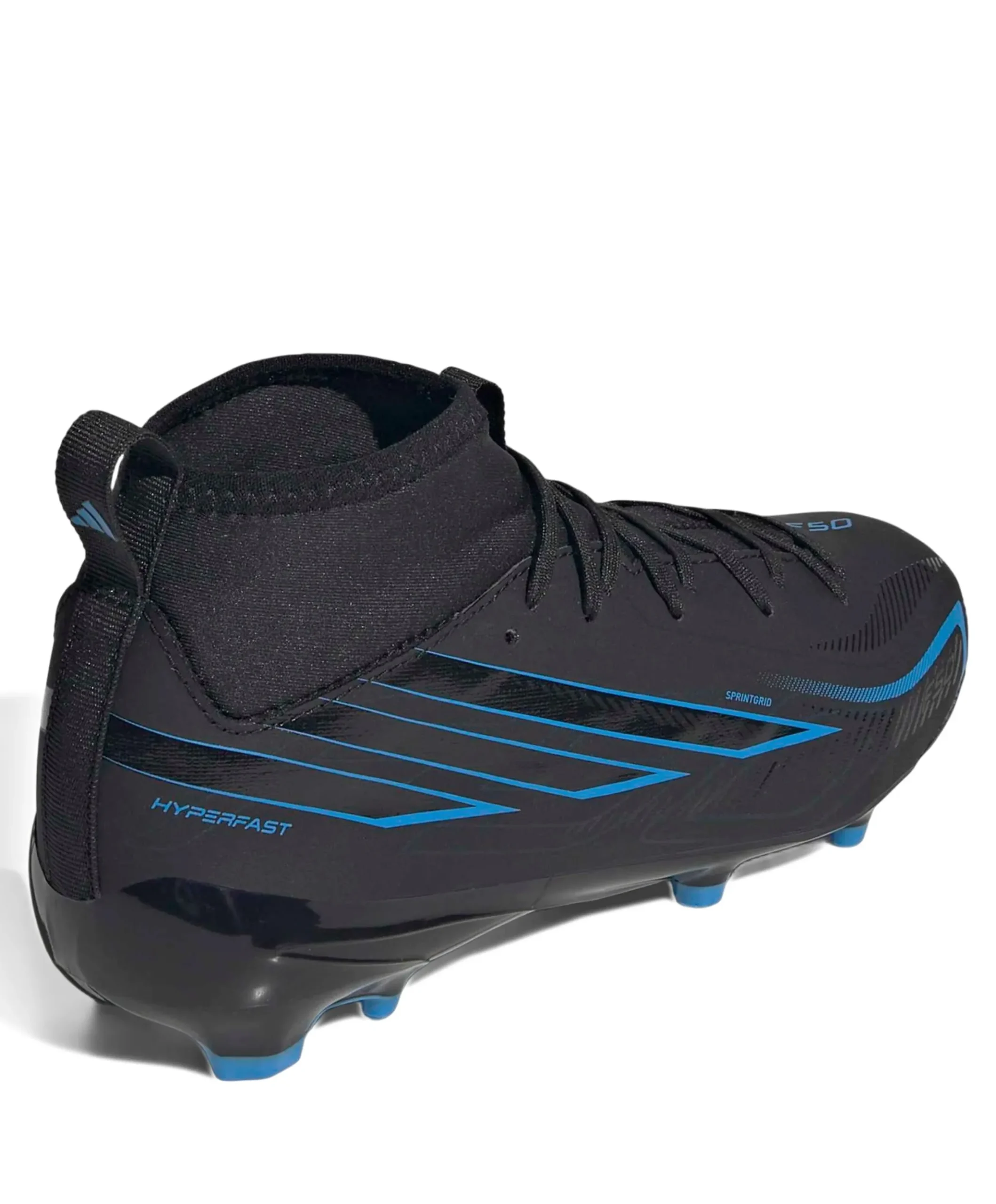 F50 Hyperfast League Mid Fg J jongens voetbalschoenen zwart
