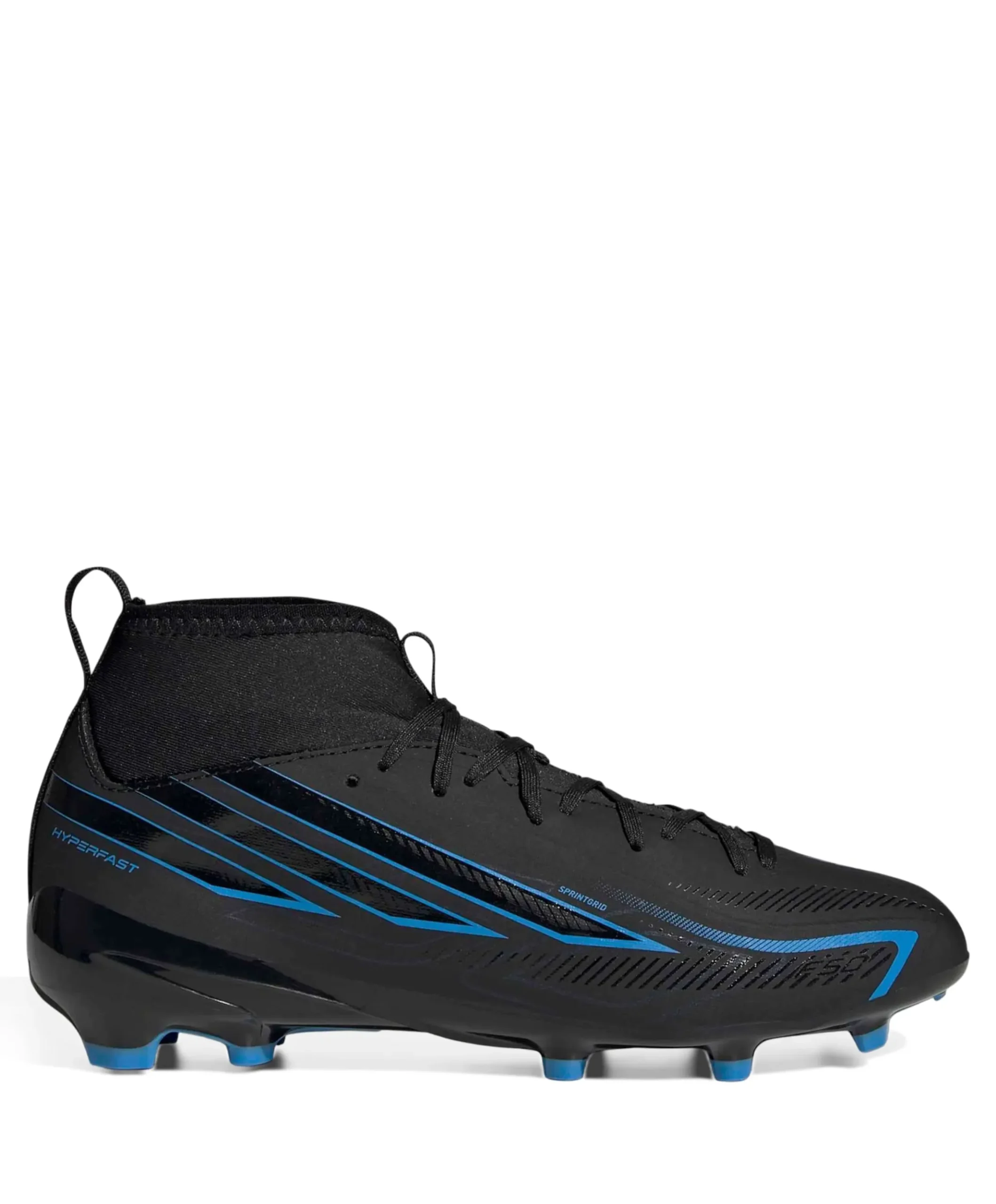 F50 Hyperfast League Mid Fg J jongens voetbalschoenen zwart