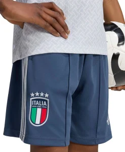 Figc A Sho Y jongens shorts blauw