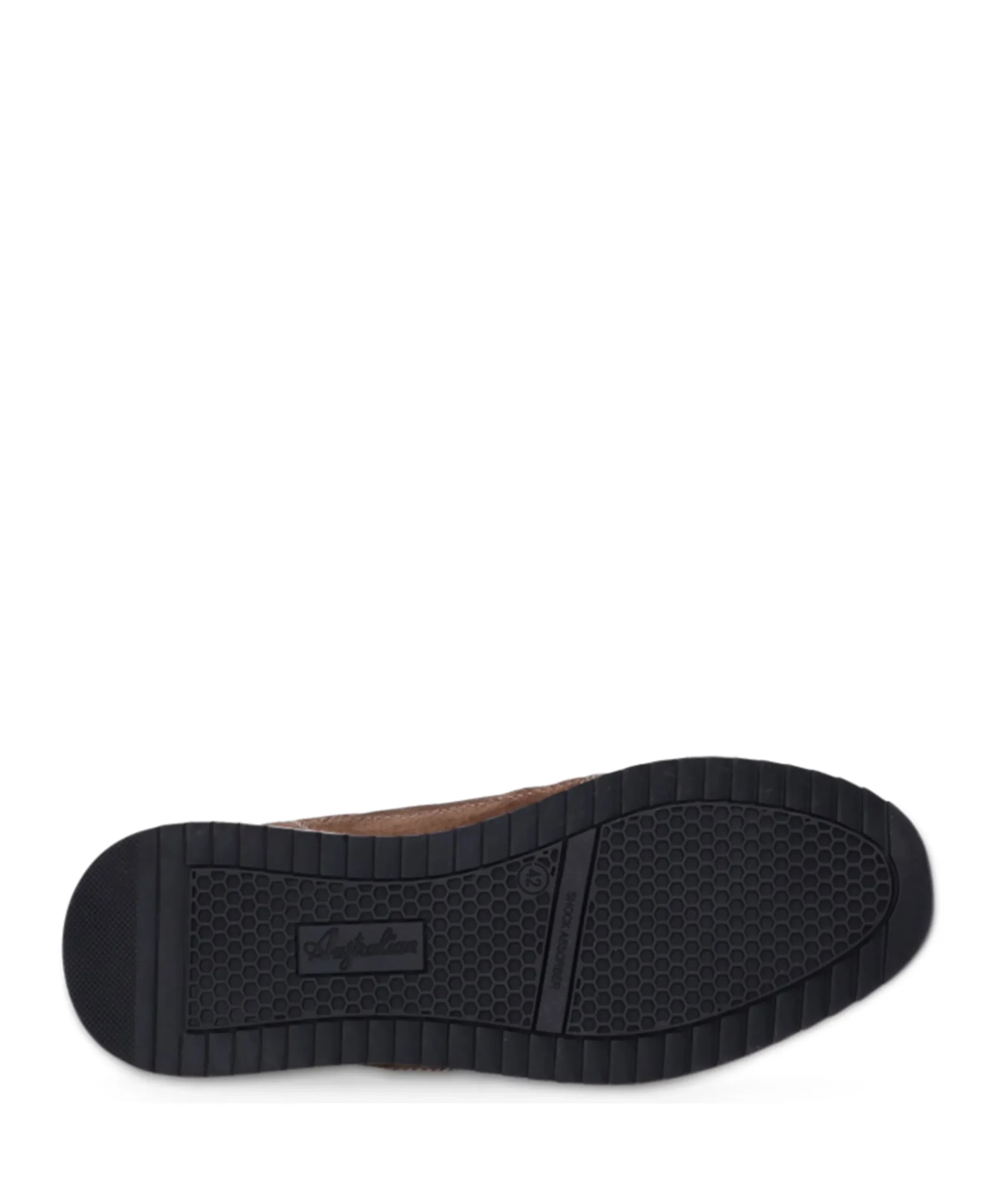 Filmon leather heren sneakers bruin