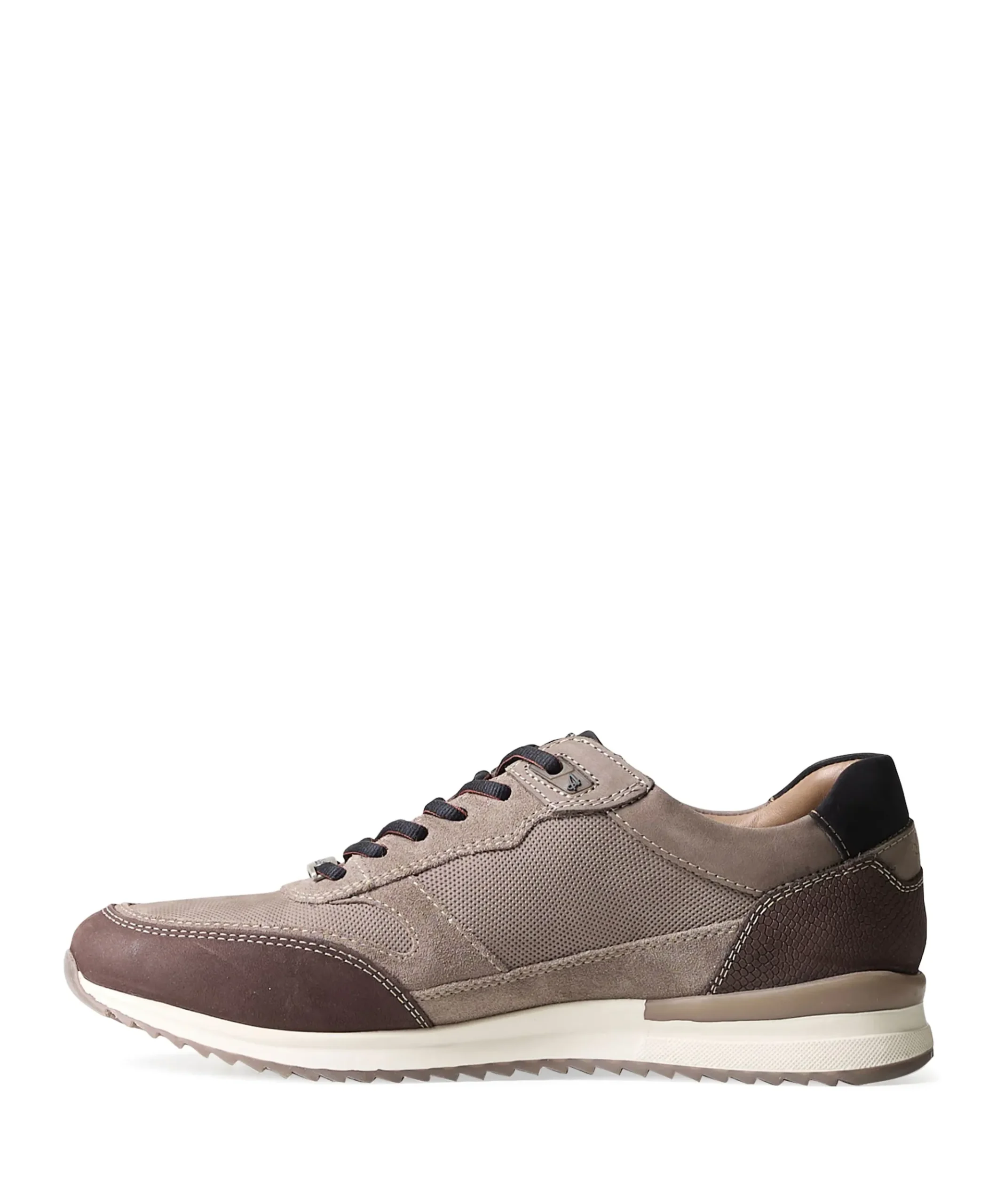 Filmon leather heren sneakers beige