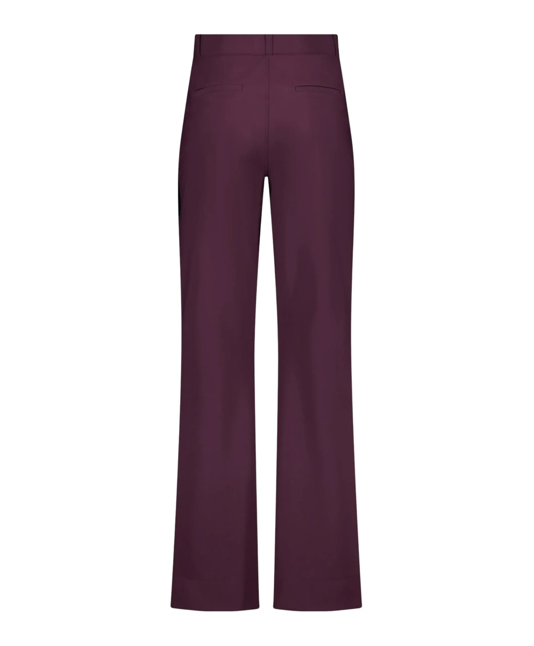 Flair bonded dames broek bordeaux