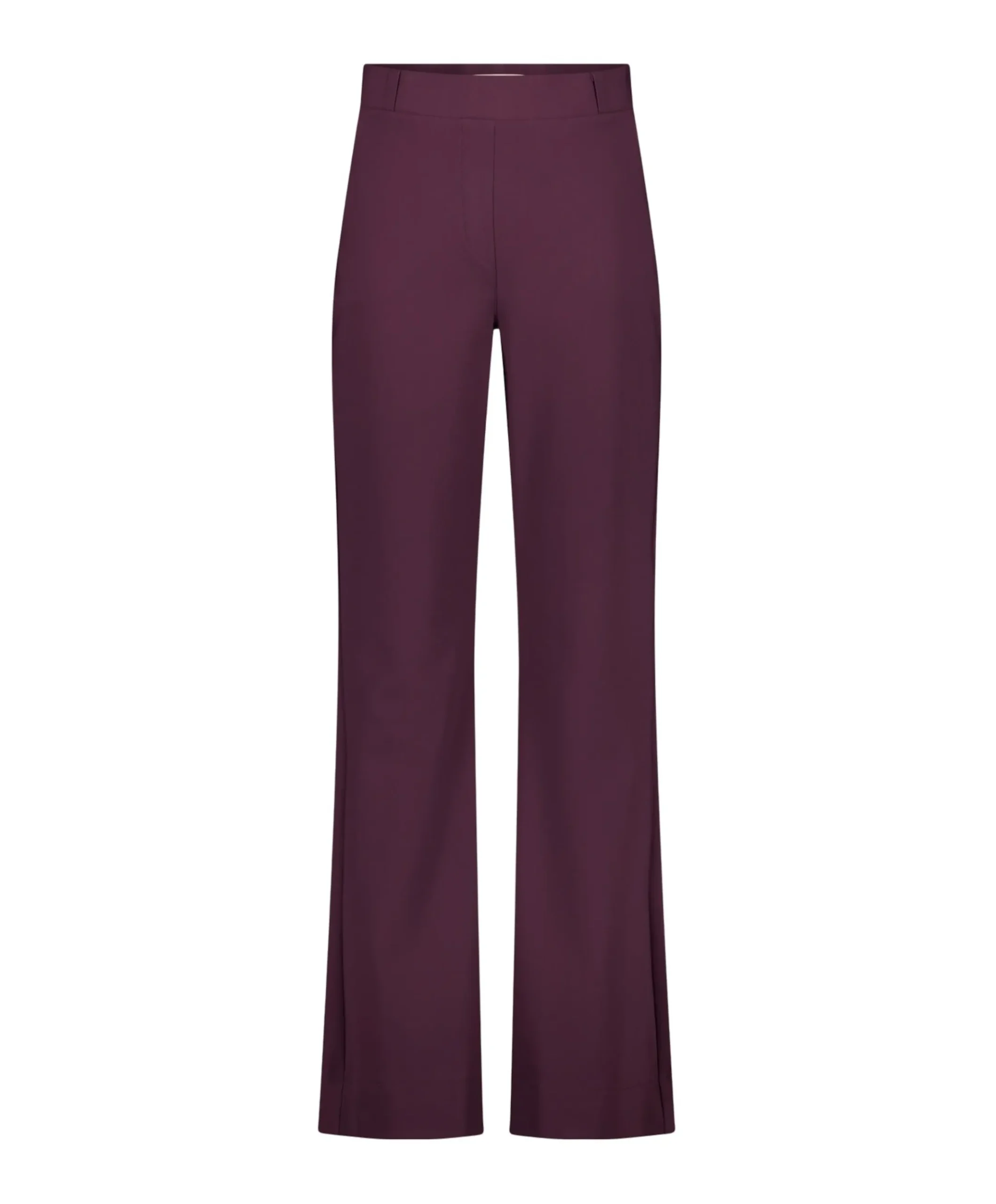 Flair bonded dames broek bordeaux