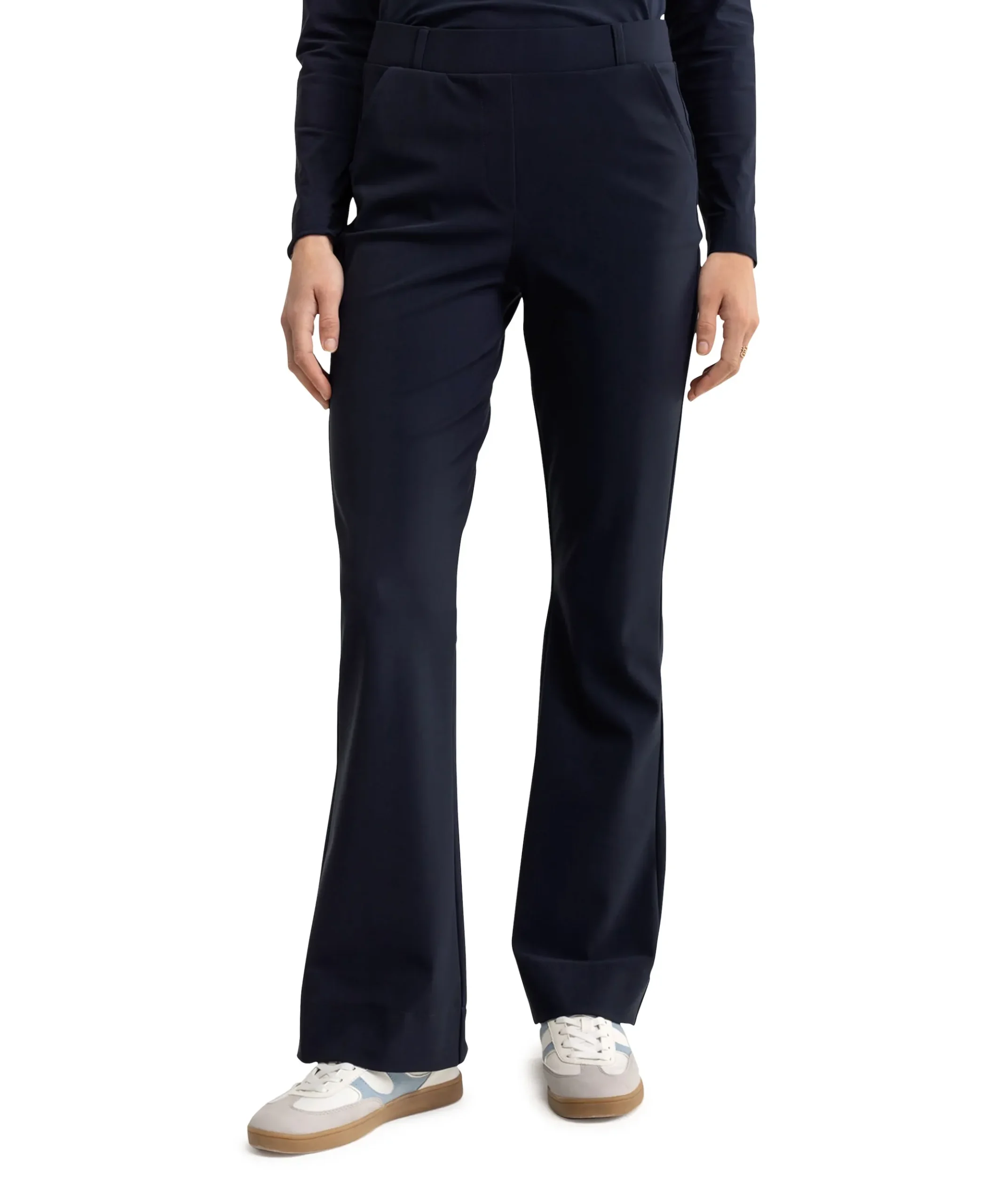 Flair bonded trousers blauw