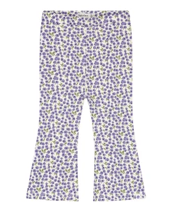 Flared meisjes broek ecru