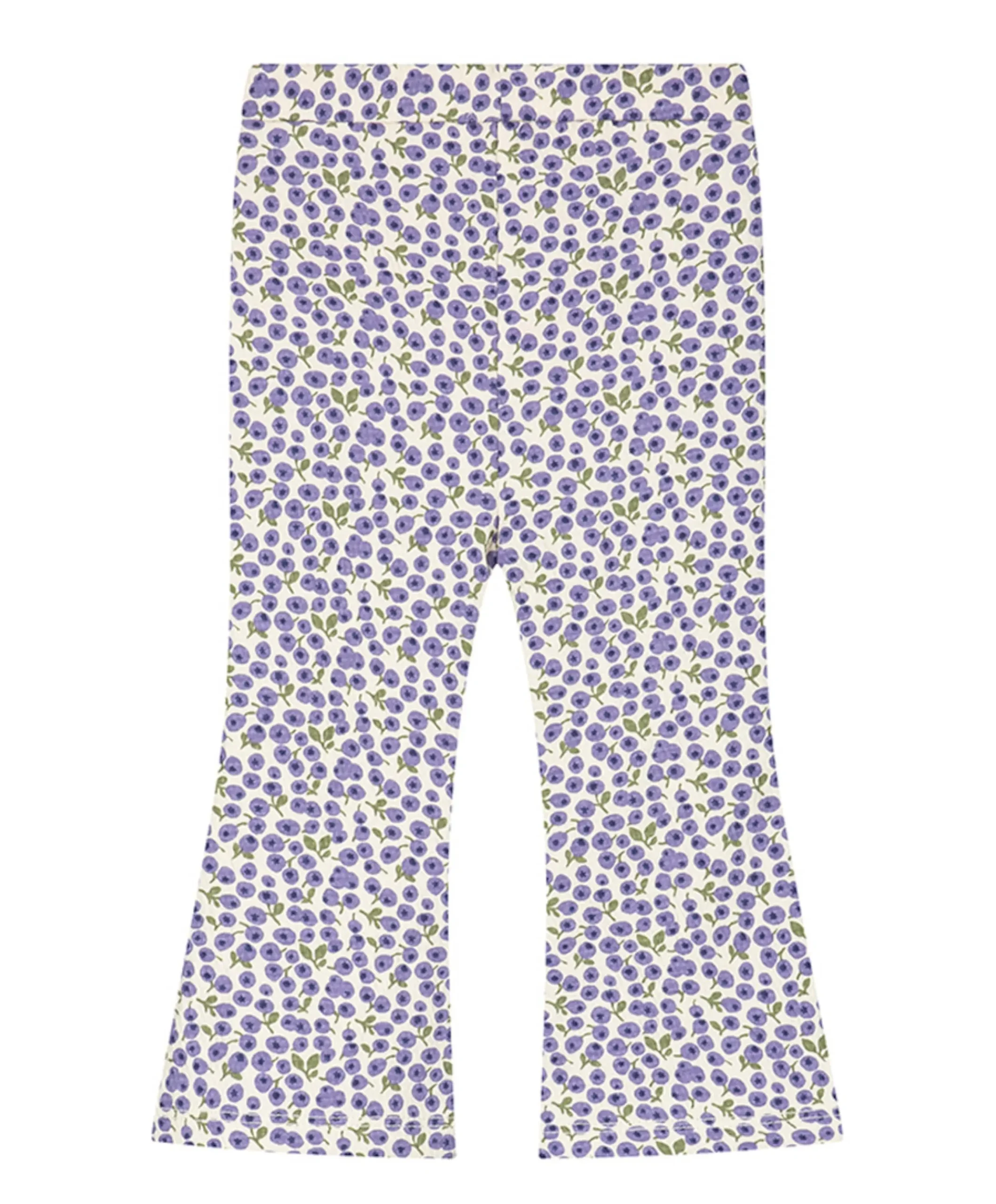Flared meisjes broek ecru