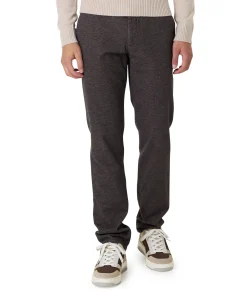 Flatfront Modern Fit heren broek bruin
