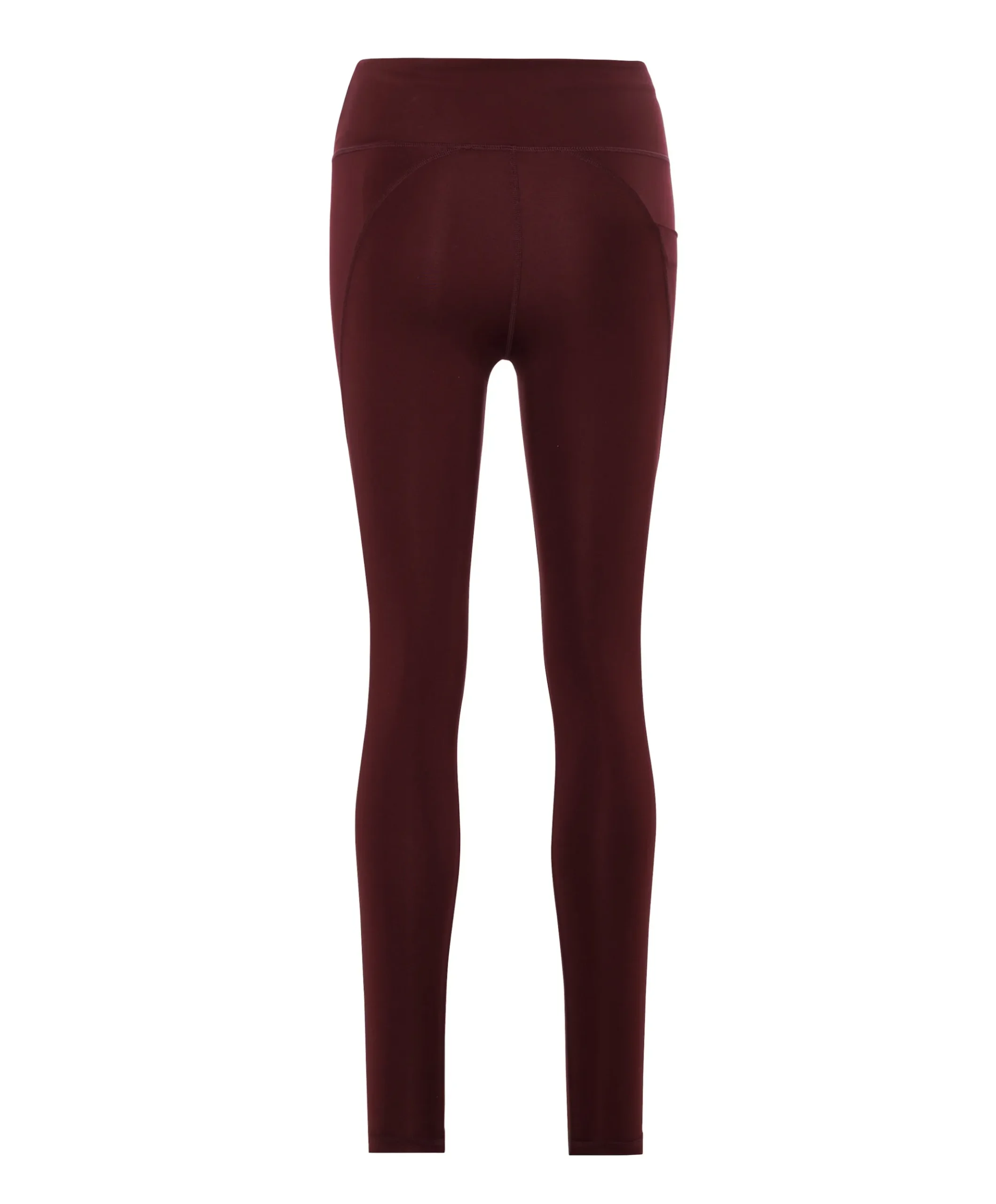 Flattering High Waist Tights dames tights bordeaux