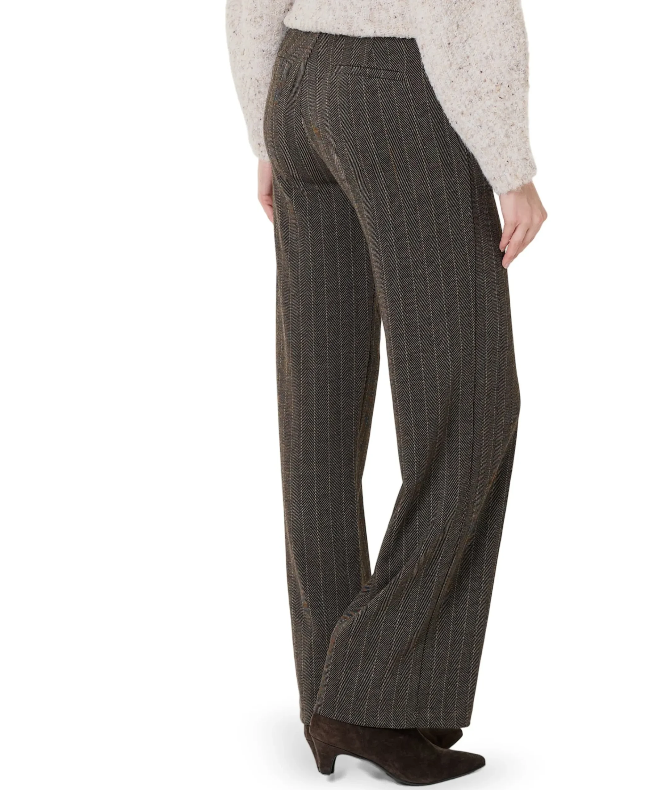 FQBONNIE-PANTS dames broek bruin