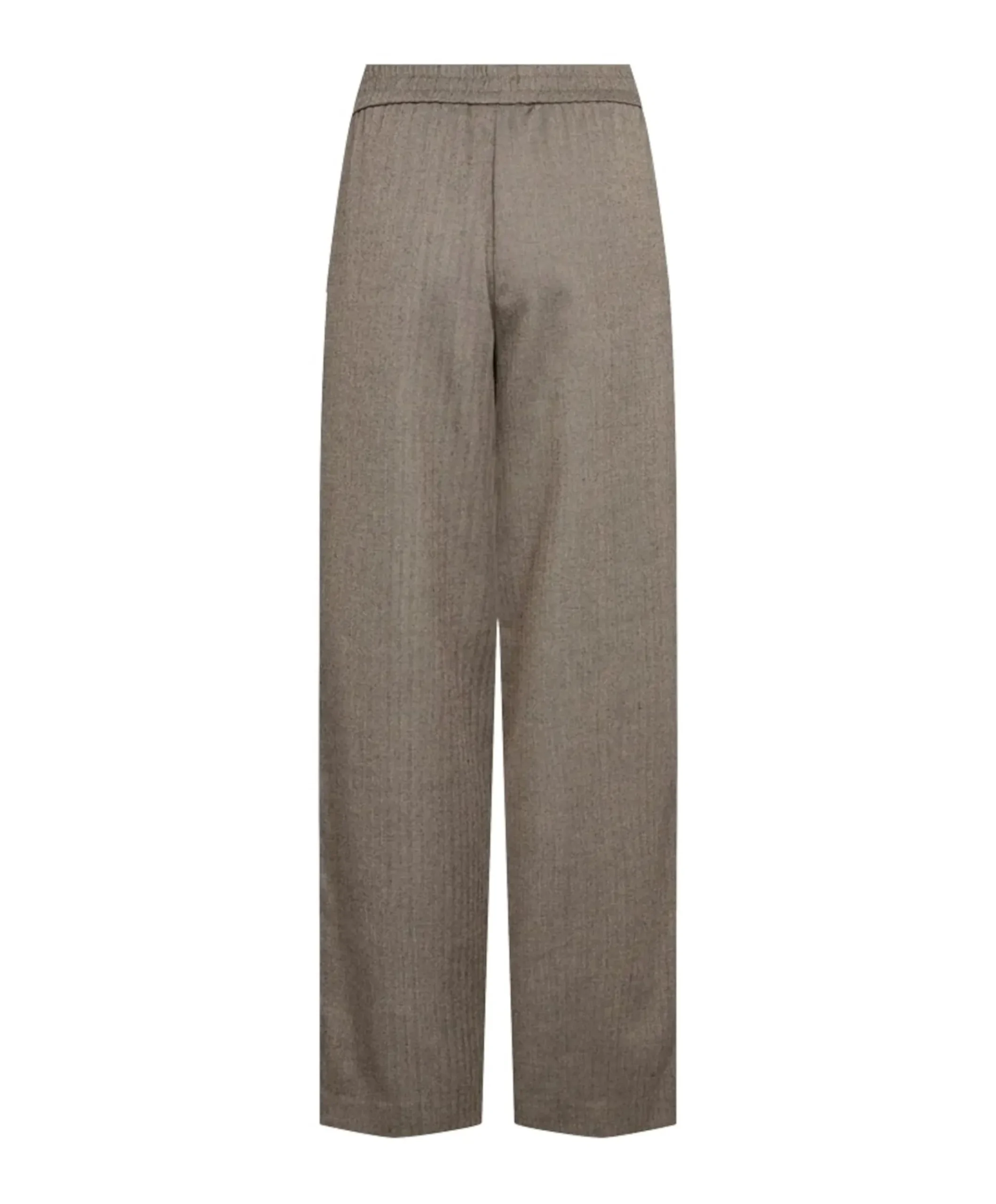 FQSOFY dames broek bruin