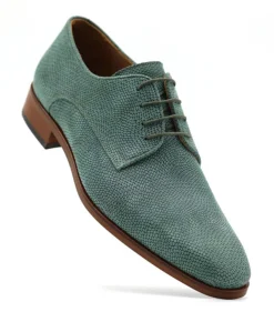 Gabbro heren veterschoenen groen