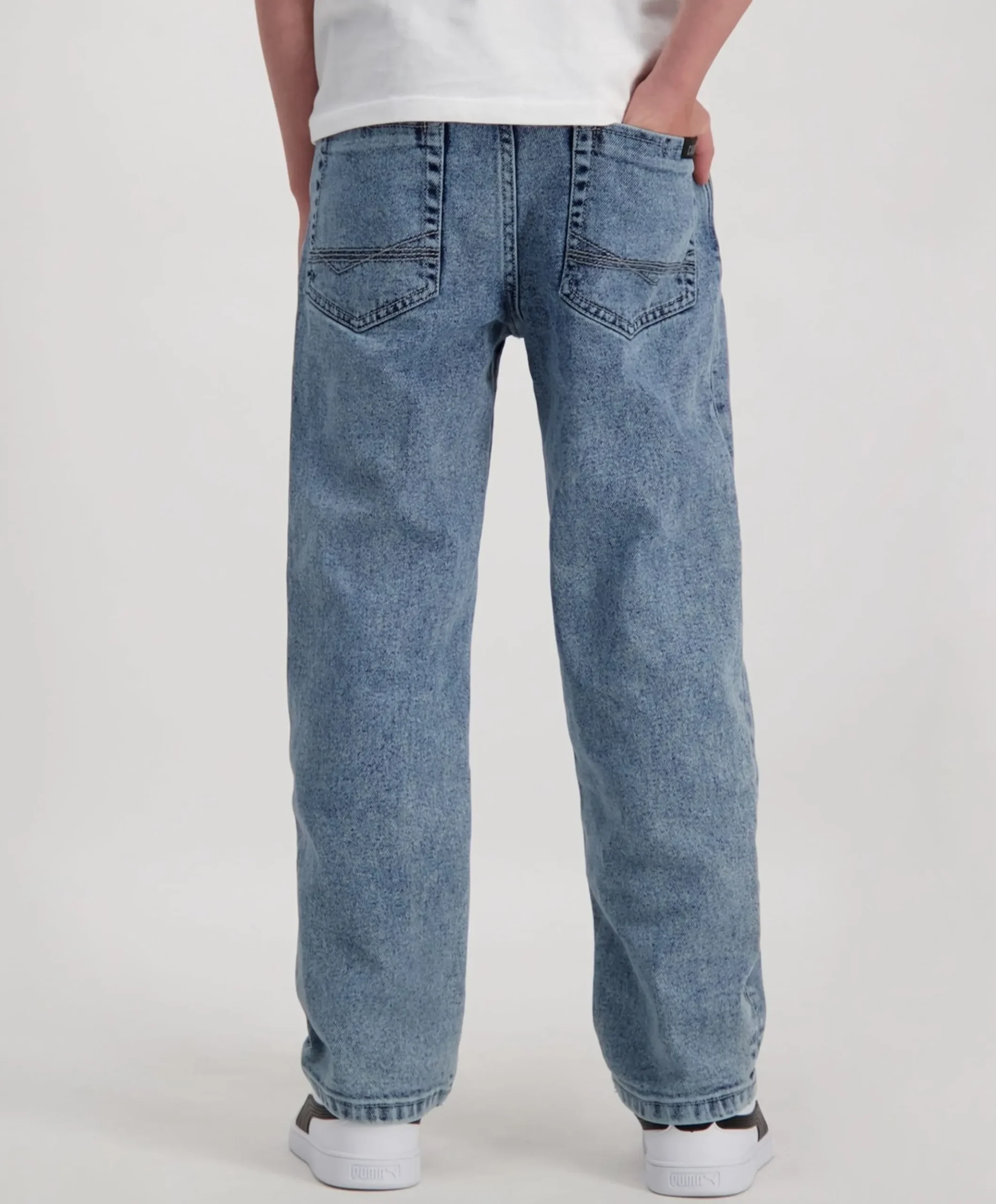 GARWELL Denim Stone Used jongens jeans blauw
