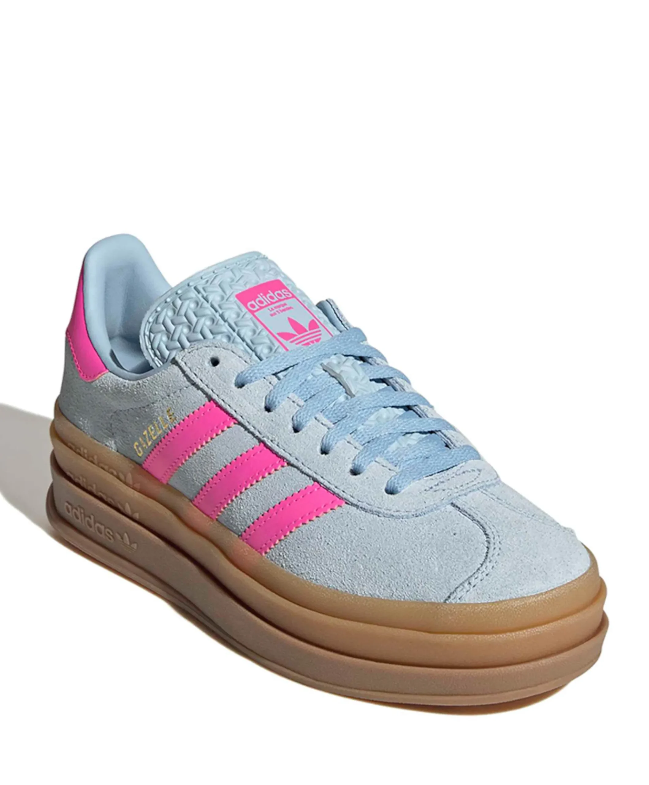 GAZELLE BOLD J uniseks sneakers blauw