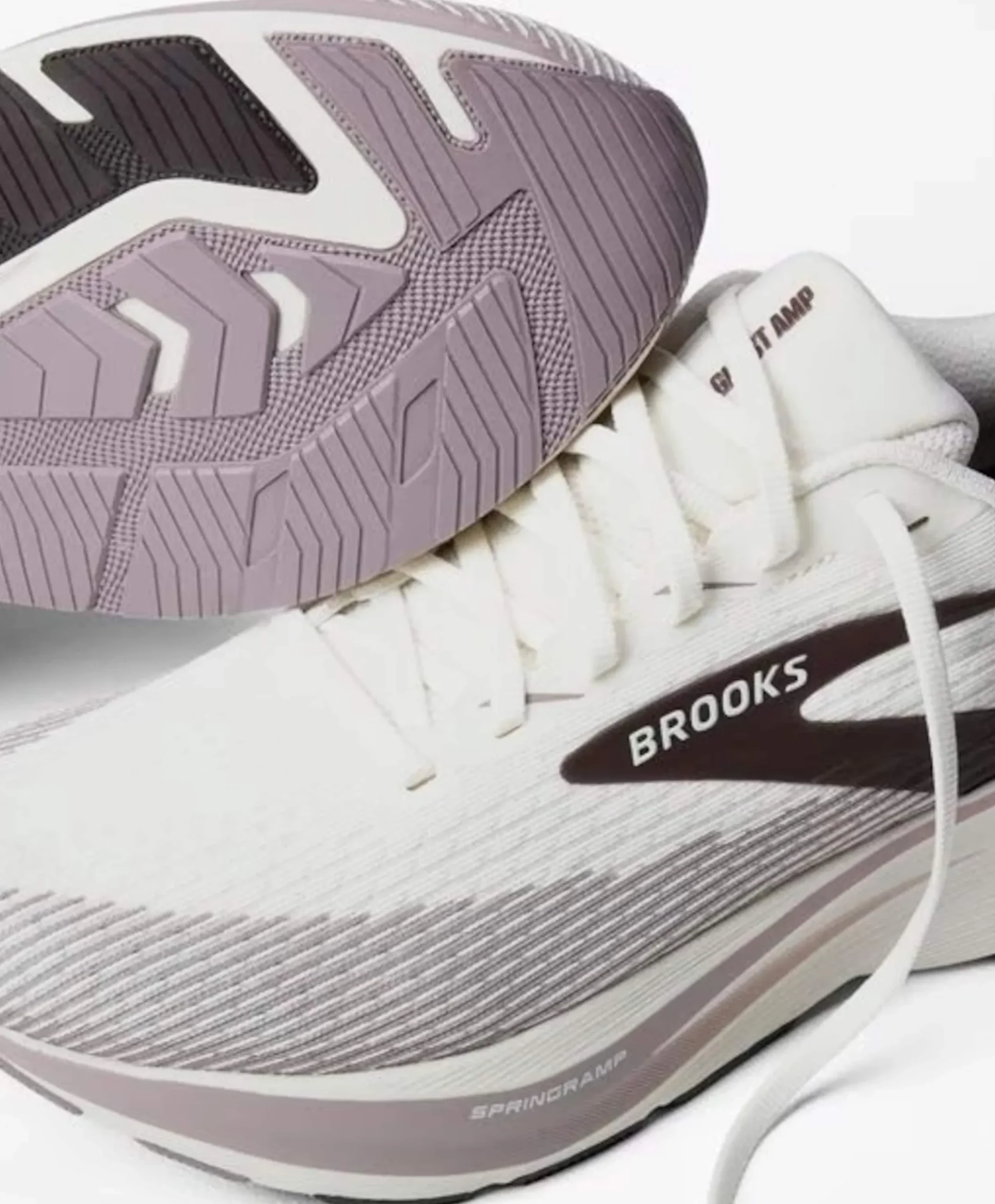 Ghost Amp heren runningschoenen beige