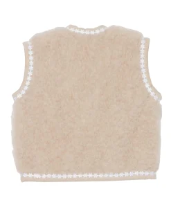 Gilet ecru