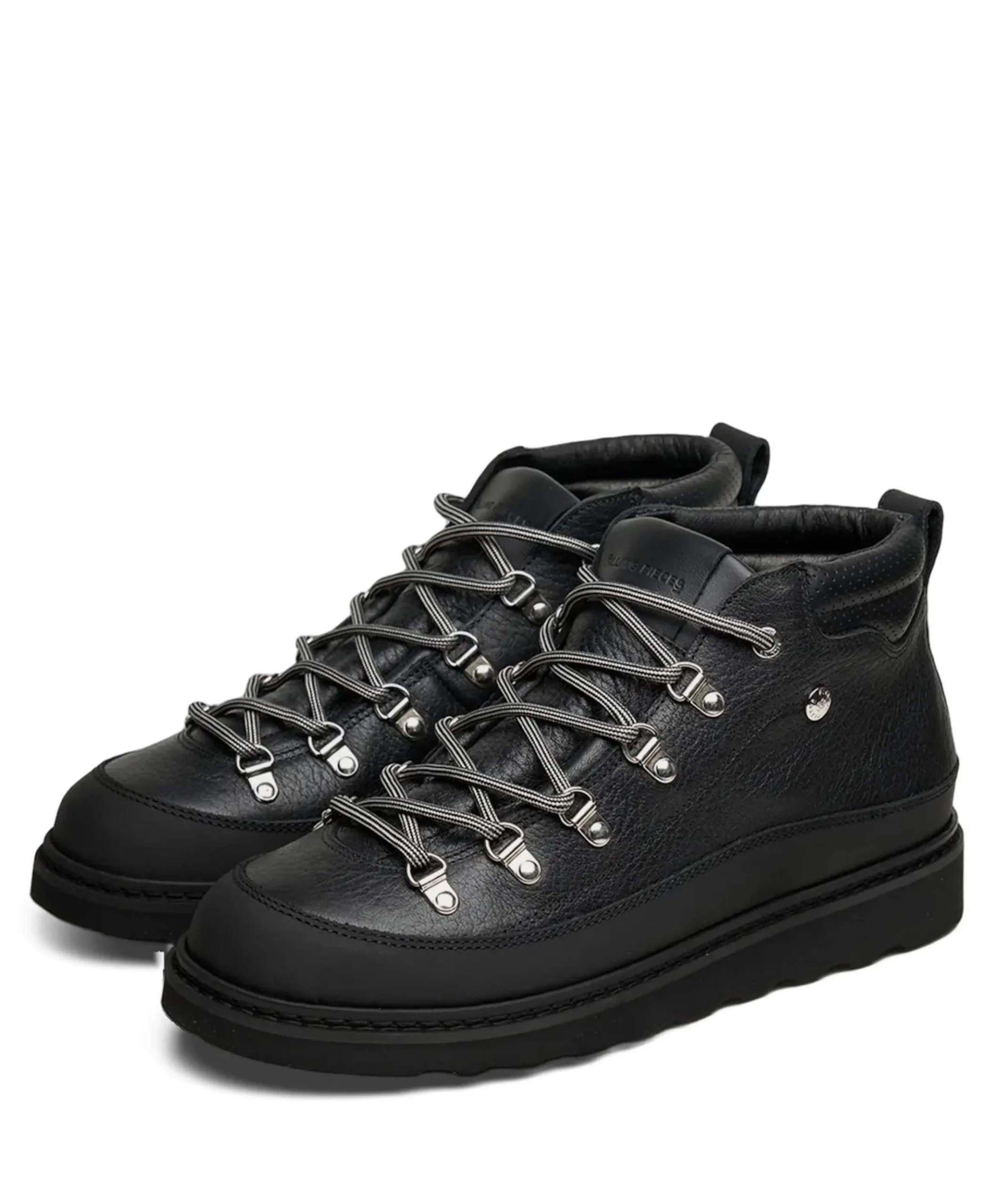 Glacier Boot Grain heren sneakers zwart