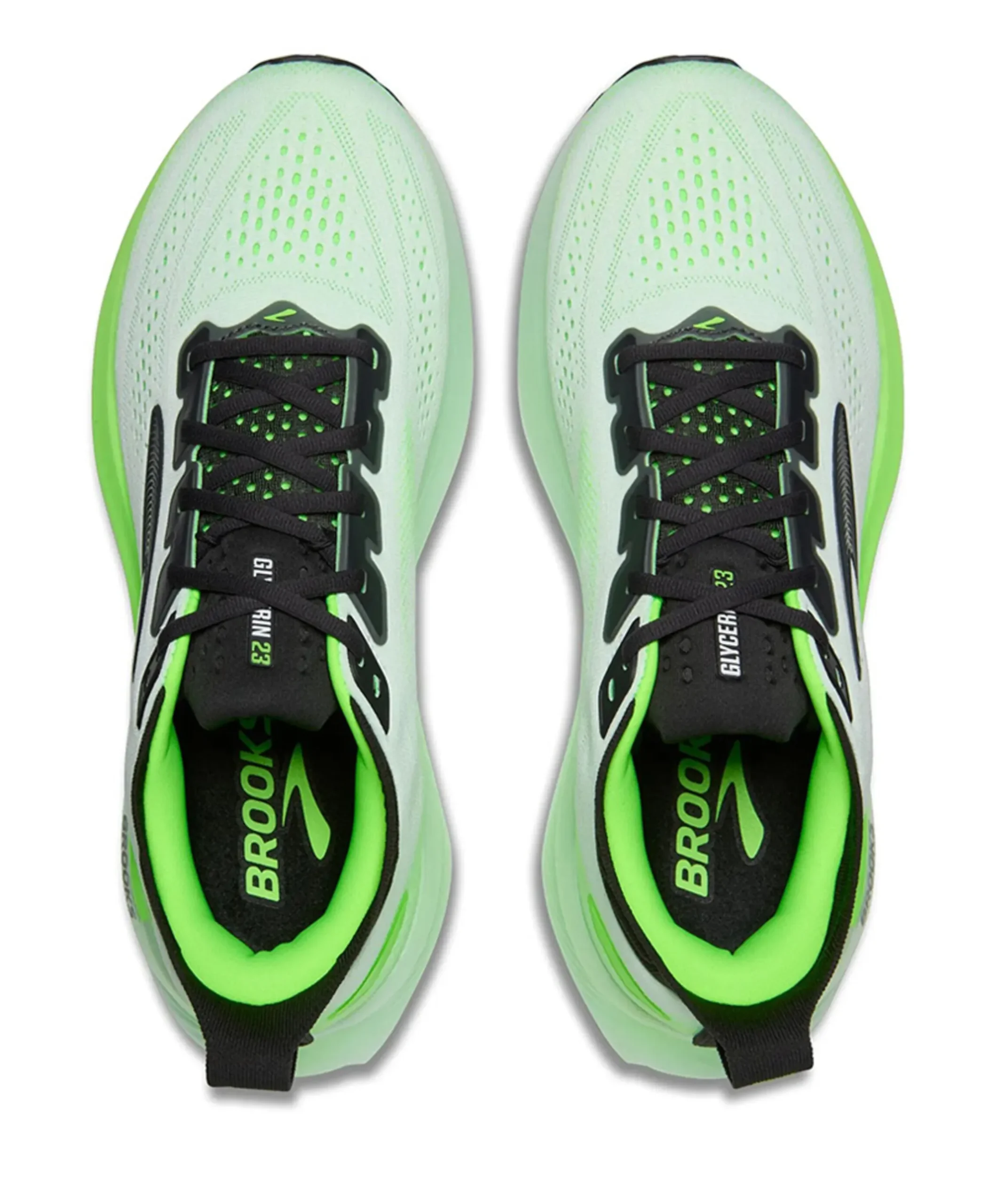 Glycerin 23 heren runningschoenen groen