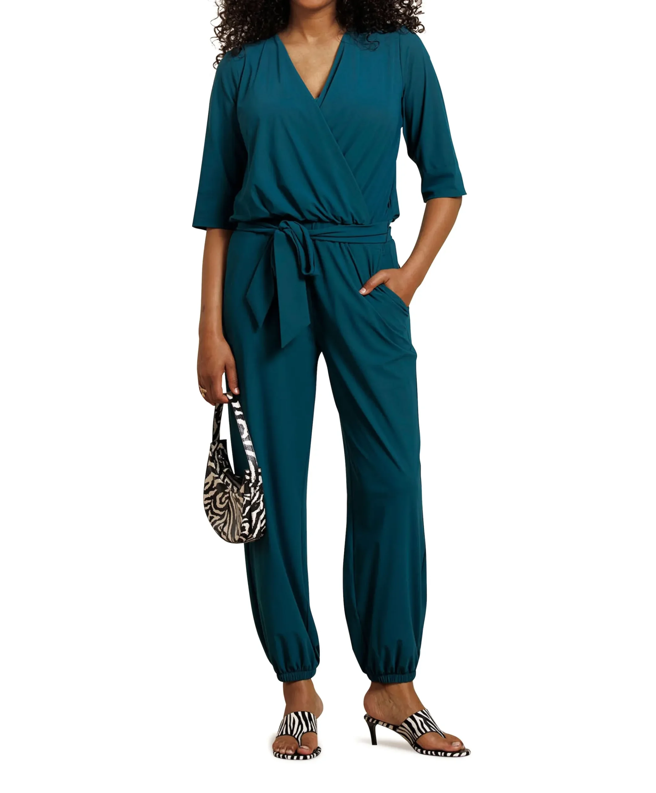 Gracey dames jumpsuit groen
