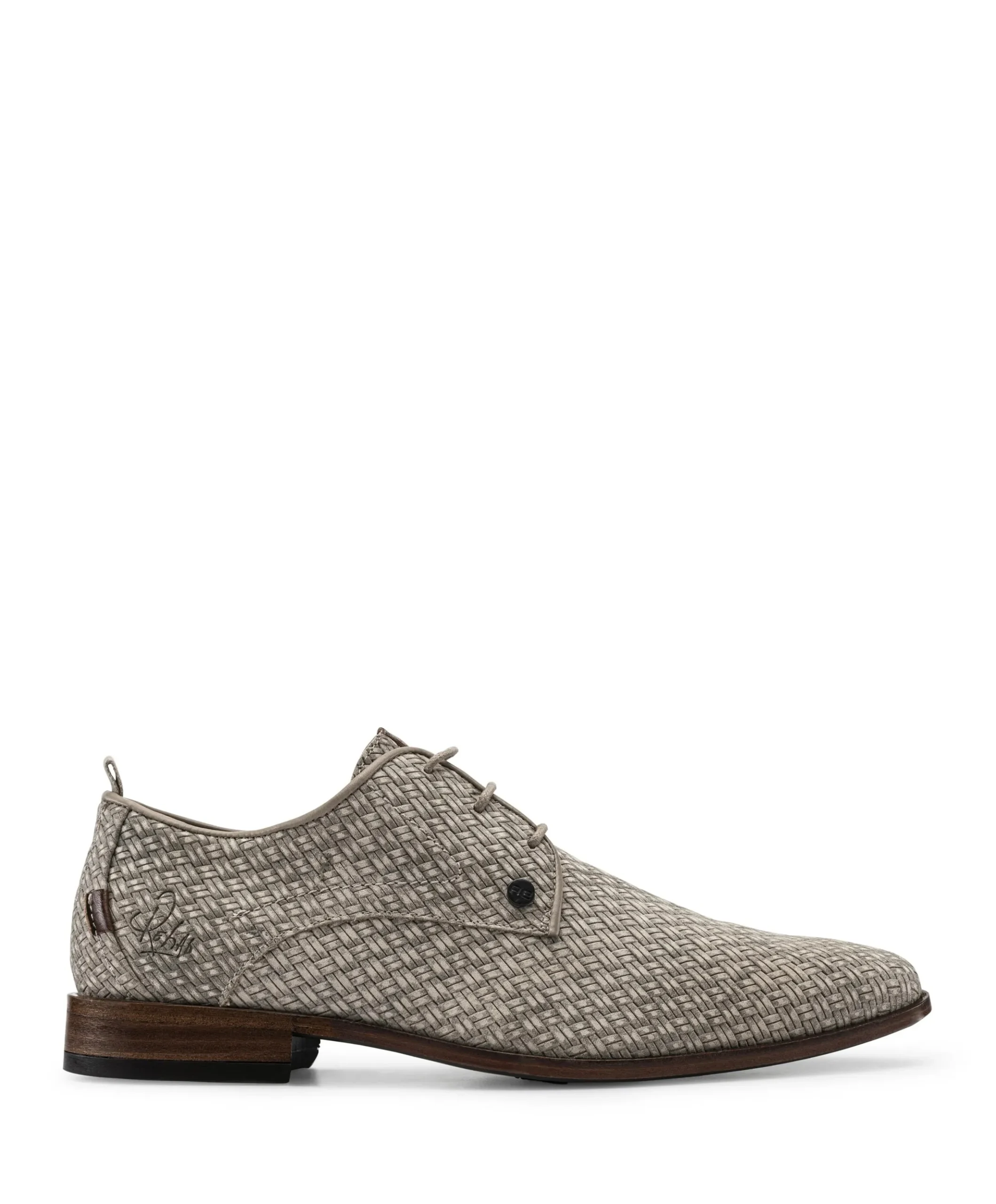 Greg braid heren veterschoenen beige