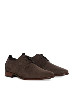Greg Stones heren veterschoenen bruin