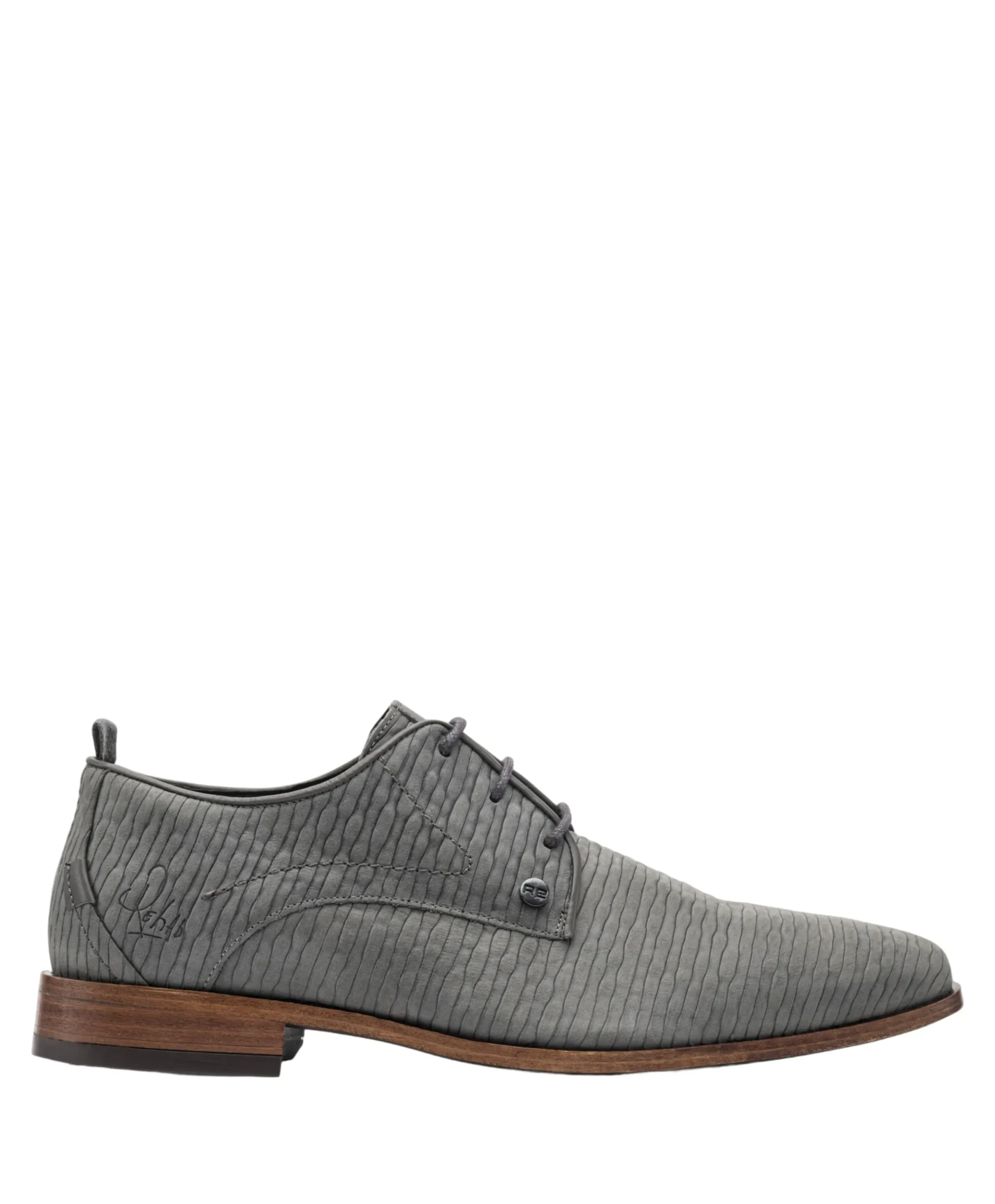 Greg Stones heren veterschoenen grijs
