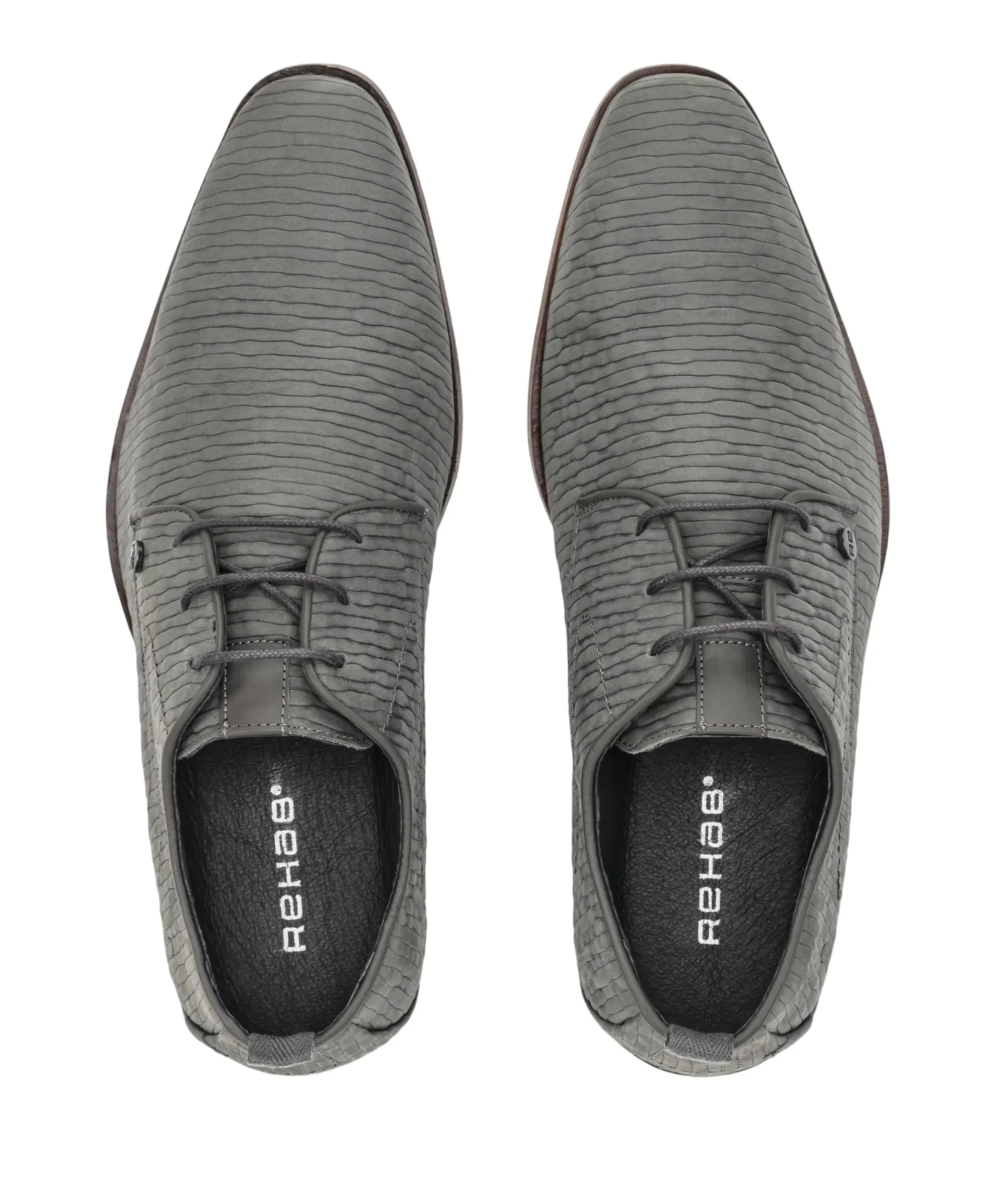 Greg Stones heren veterschoenen grijs
