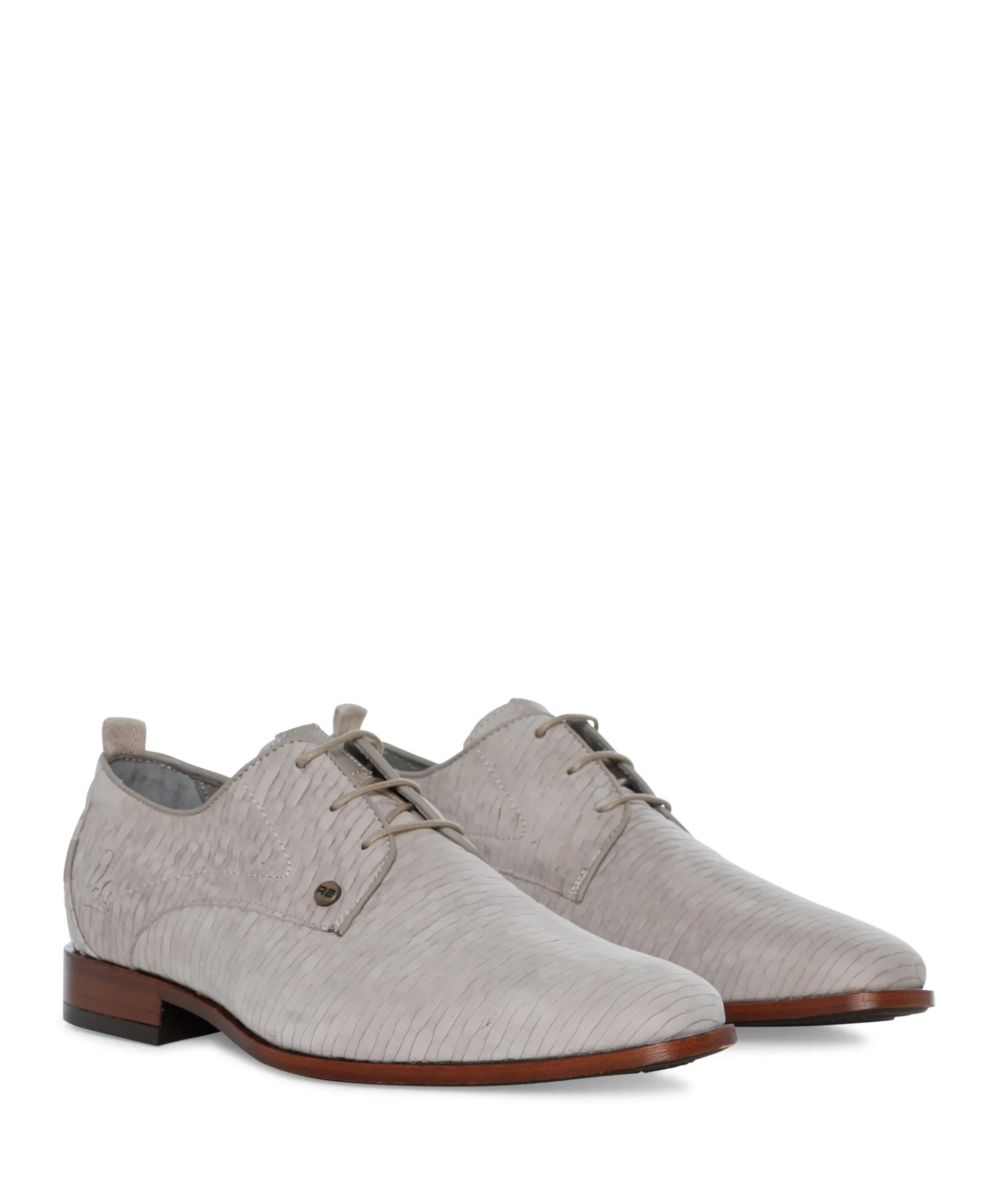 Greg Stones heren veterschoenen beige