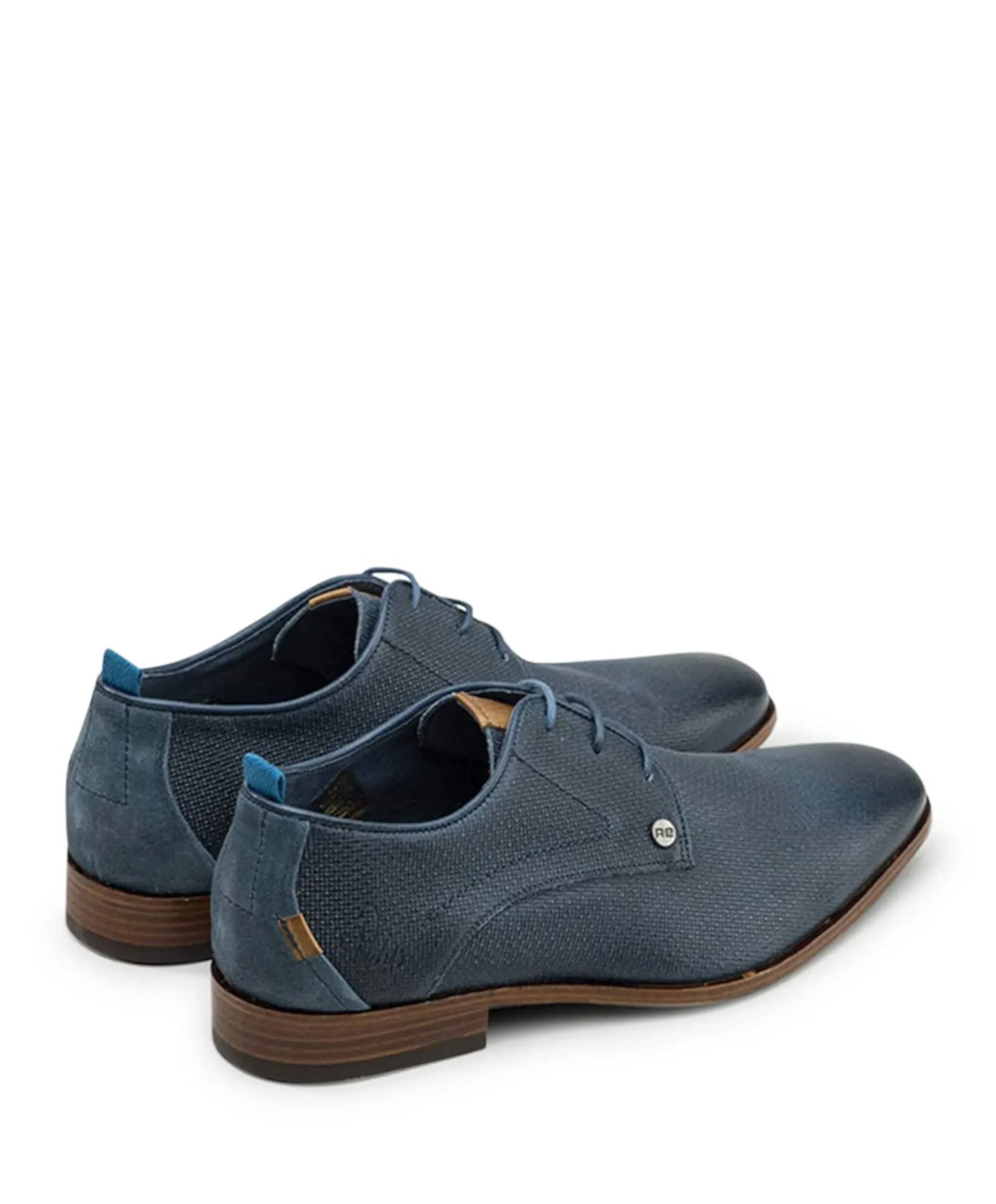 GREG WALL 02 heren veterschoenen blauw