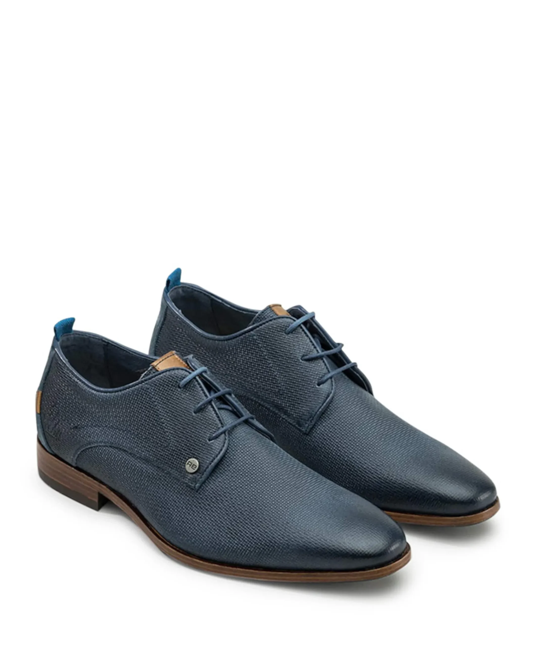 GREG WALL 02 heren veterschoenen blauw