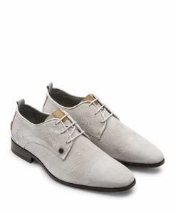 GREG WALL SUE heren veterschoenen ecru
