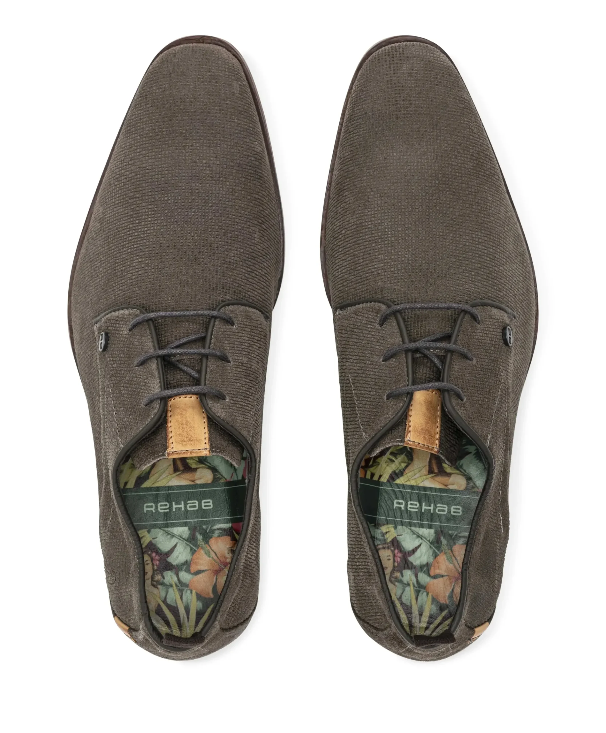 GREG WALL SUE heren veterschoenen grijs